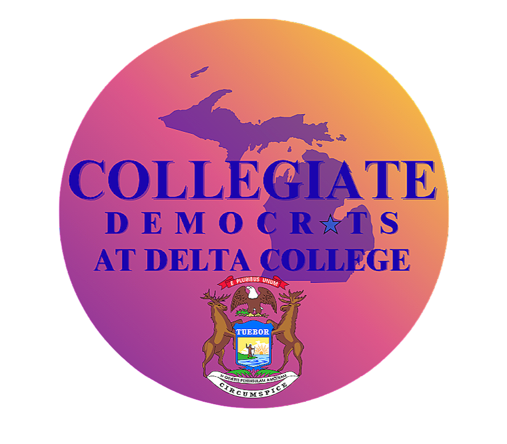 'College Democrats at Delta College' logo