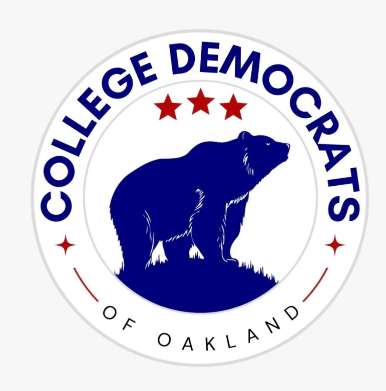 Oakland University Dems logo