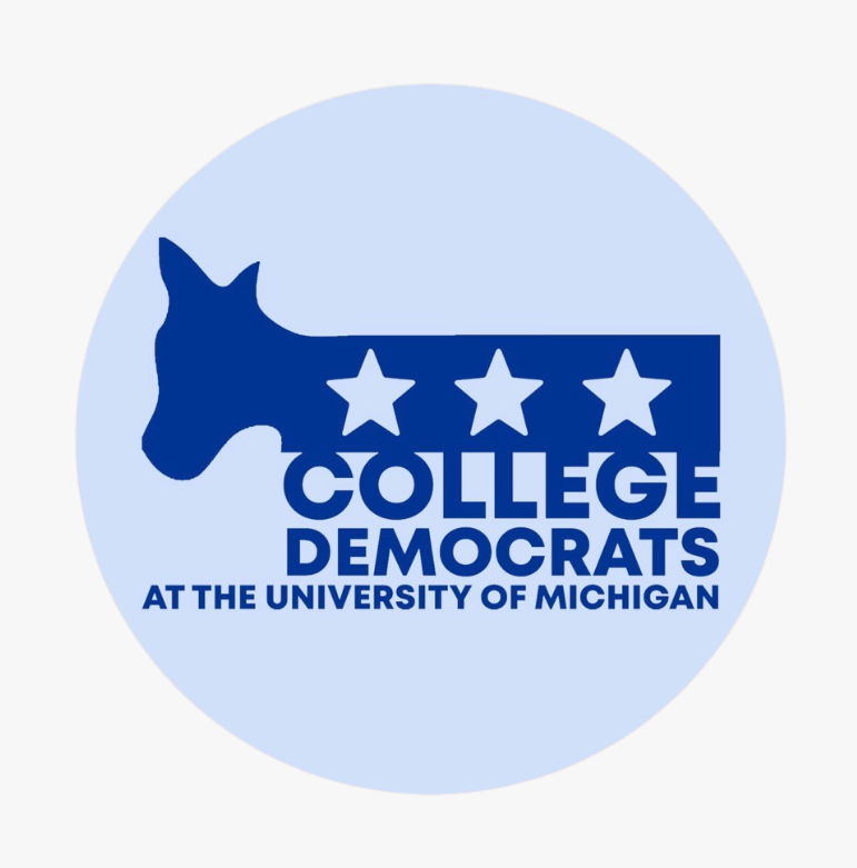 College Democrats at the University of Michigan logo