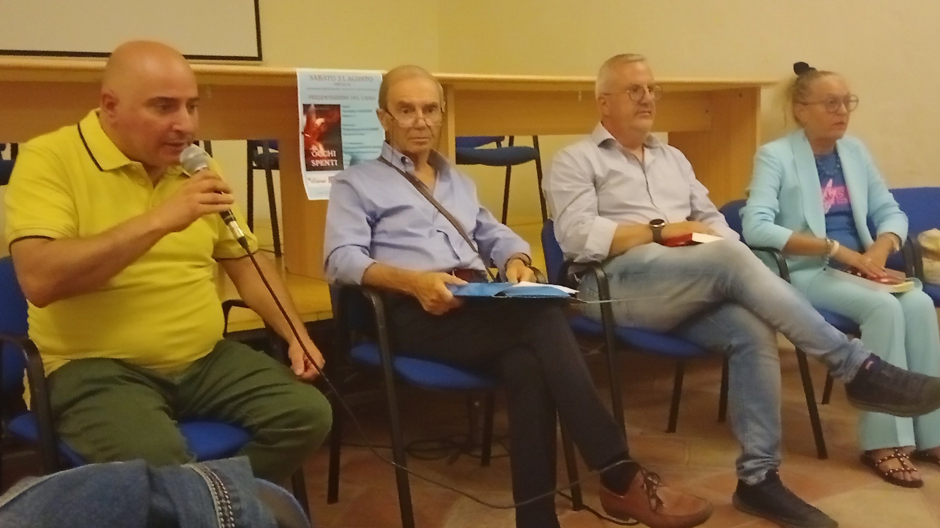 Irsina 2024 - Presentazione romanzo "Occhi spenti".