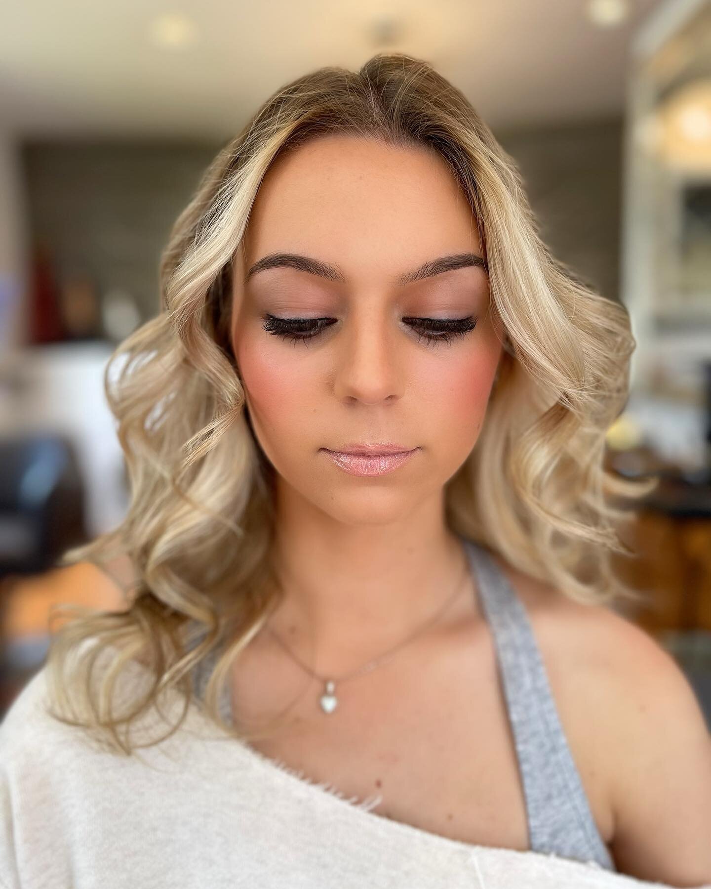 Sharing some throwback glam 🩵 Hair and makeup by Besarta. 

🚨 PSA: Besarta is taking clients thru July 11th and will be returning to the salon Sept. 2nd. Call to schedule your appt ASAP 📲