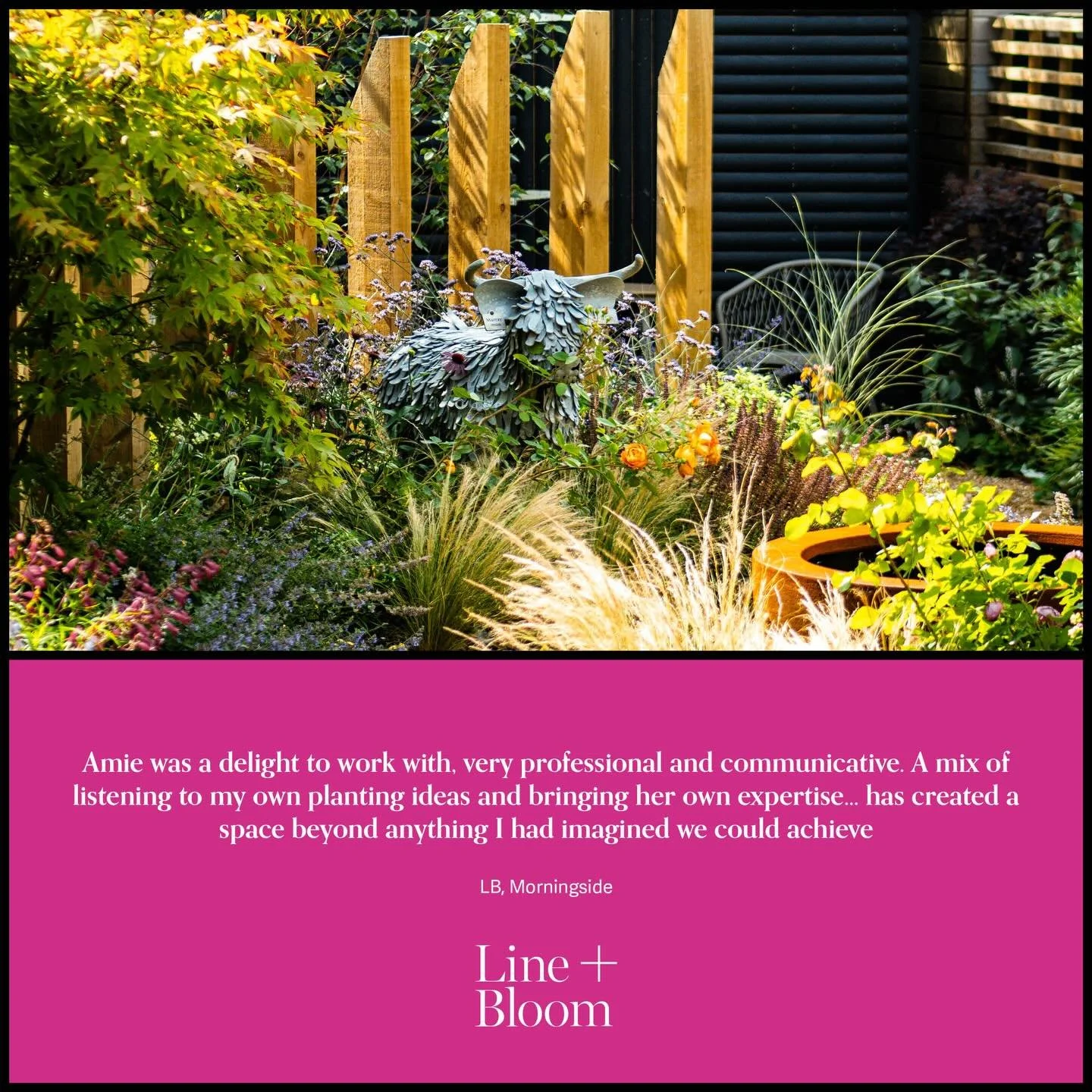 Lovely words to start 2026

#clienttestimonial #testimonialtuesday #edinburghgardendesigner