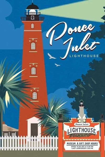 Ponce Inlet Lighthouse in FL