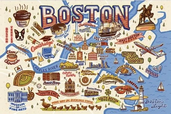 Map of Boston