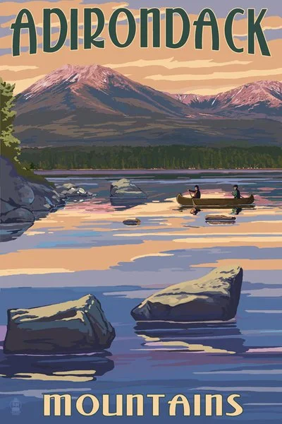 Adirondack Mountains in New York