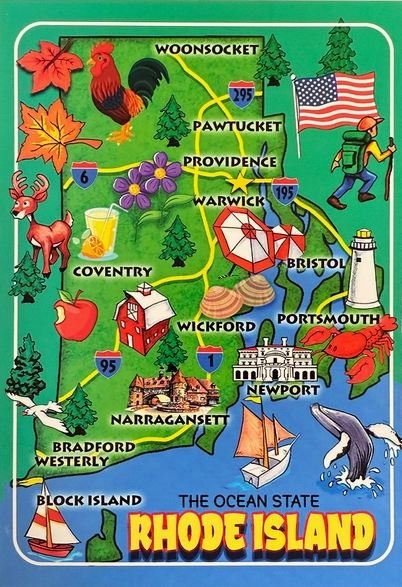 Rhode Island Map