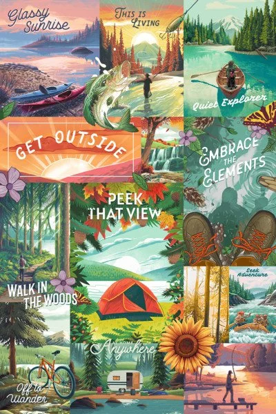 Get Outside Series Collage