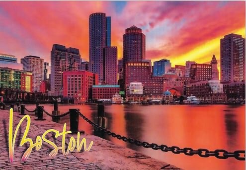 Boston Skyline from Fan Pier