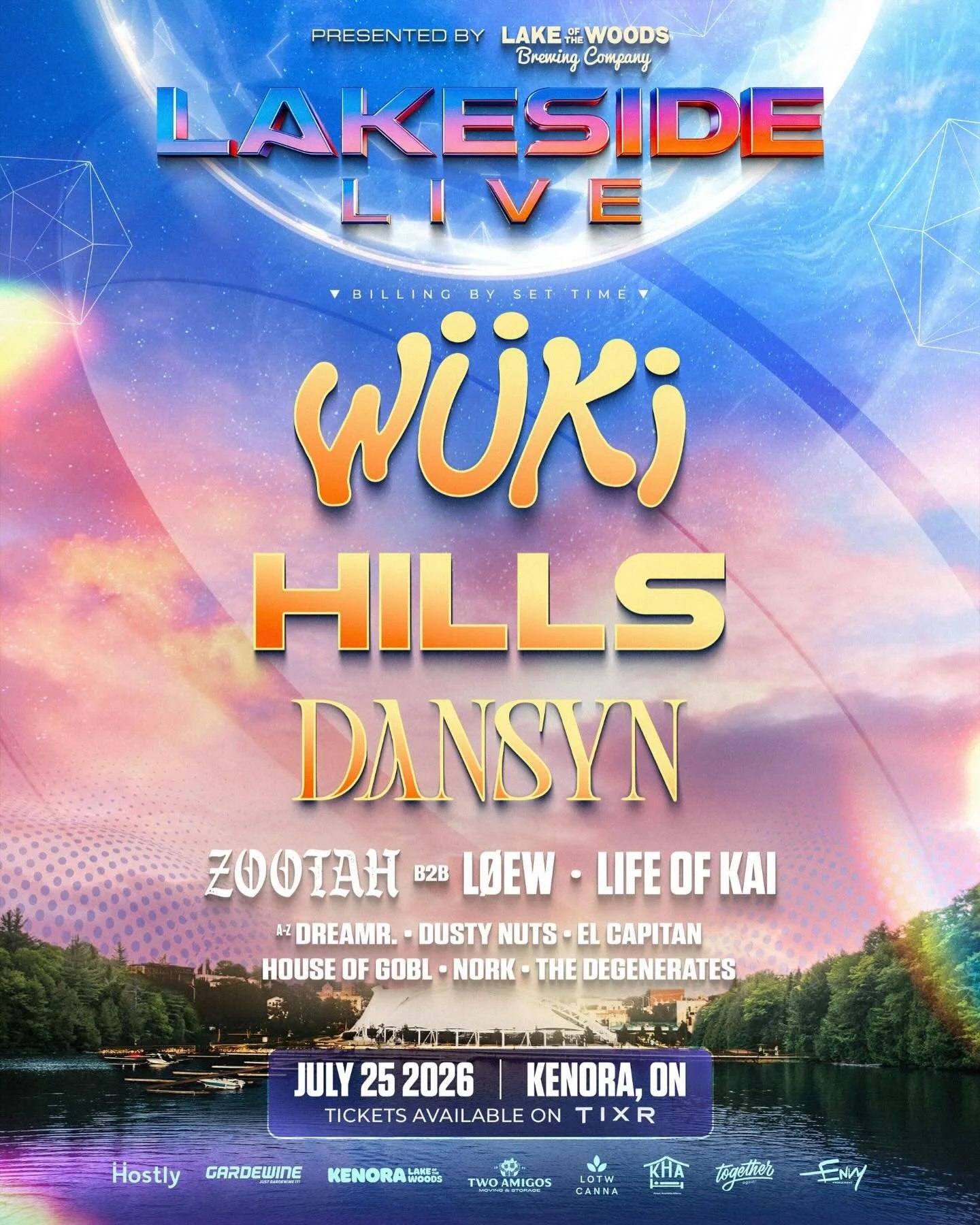 🚨 LAKESIDE LIVE 2026 LINEUP DROP + GIVEAWAY 🚨

The full Lakeside Live 2026 lineup is finally here. 🌊⚡

To celebrate, we&rsquo;re giving away the ULTIMATE LAKESIDE WEEKEND for you and 3 friends! 🎉

Here&rsquo;s what you win:

🎟️ 4x VIP Tickets to