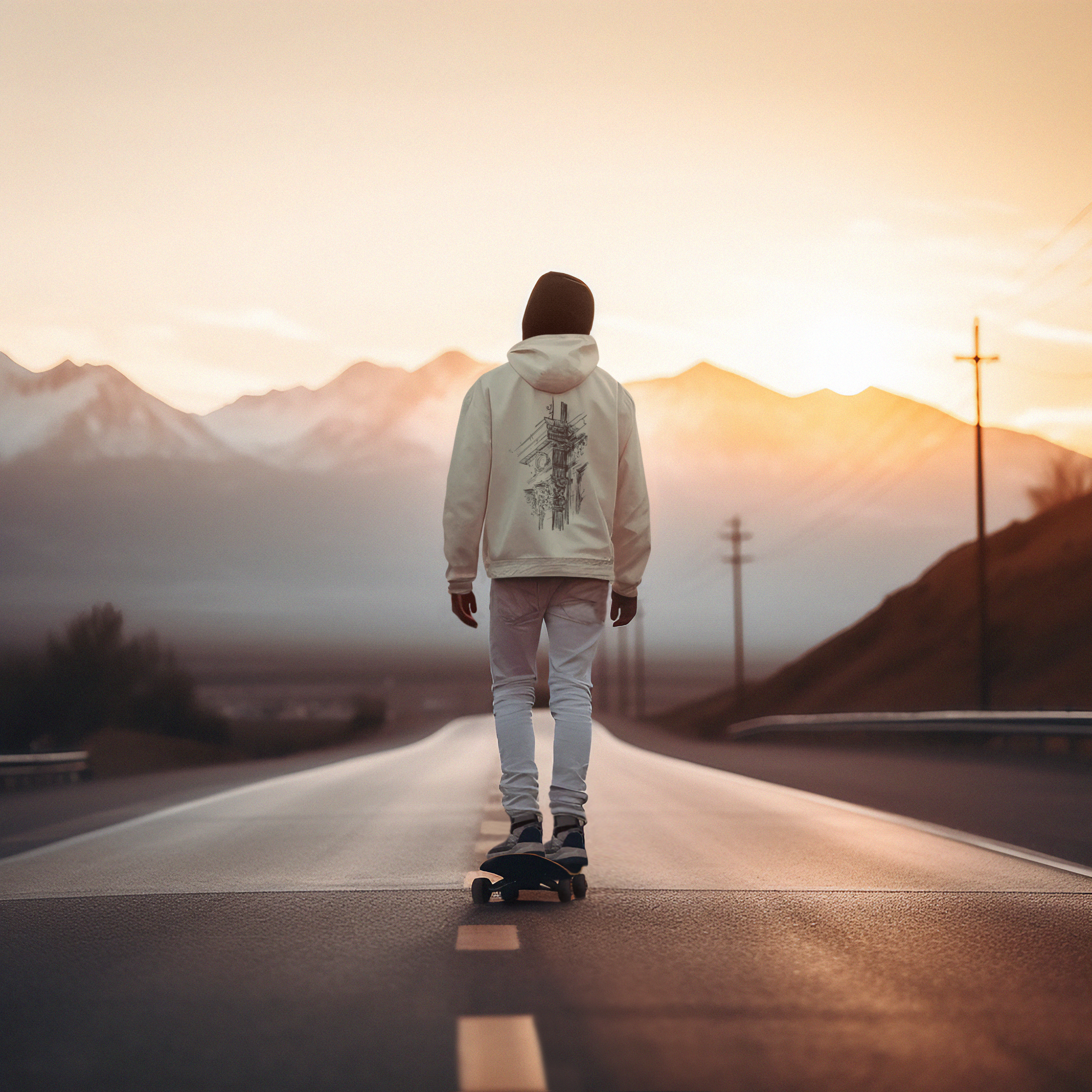 back-view-hoodie-mockup-of-an-ai-created-man-skating-on-a-highway-m34920.png