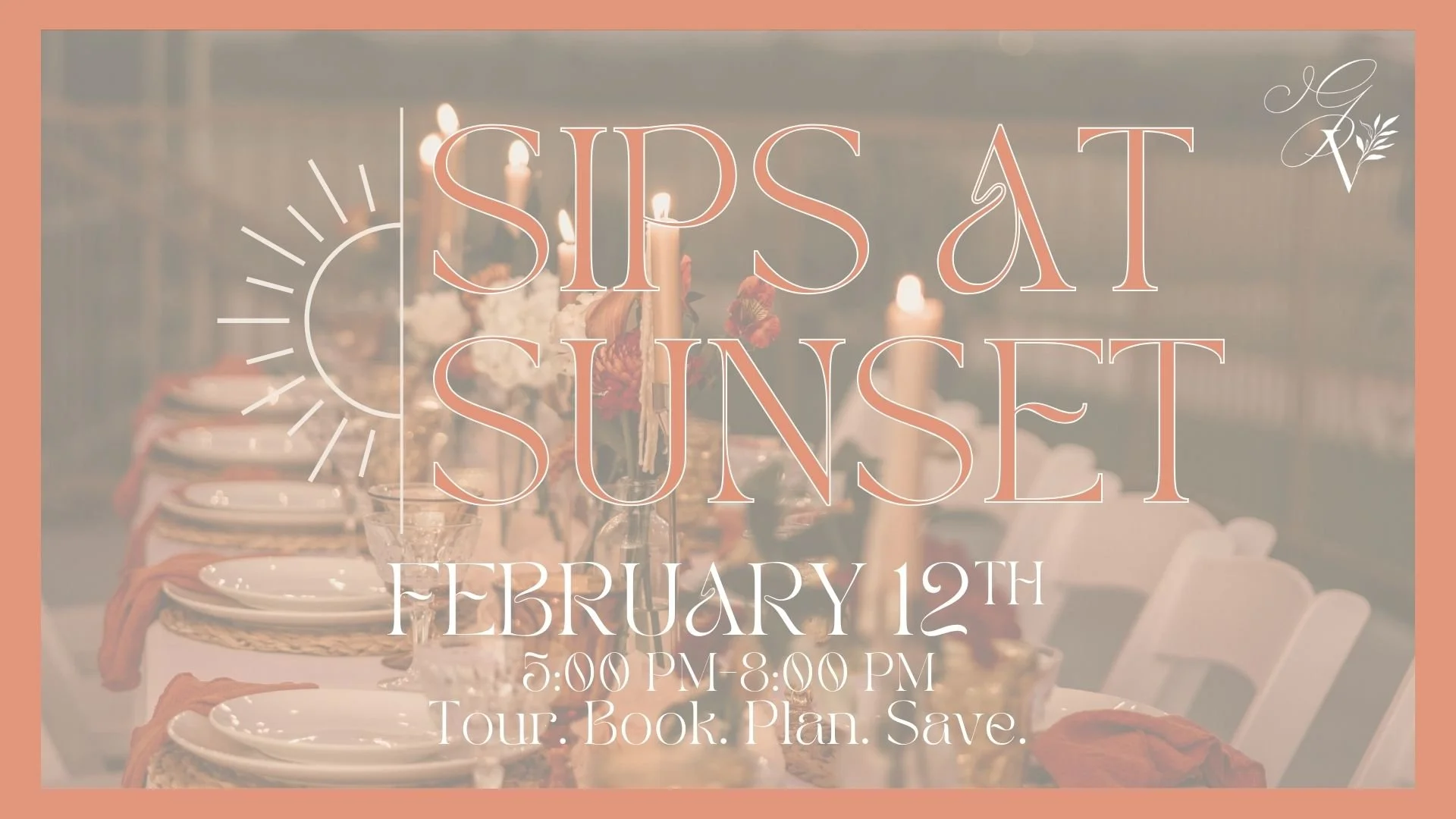 Valentine’s Sips at Sunset