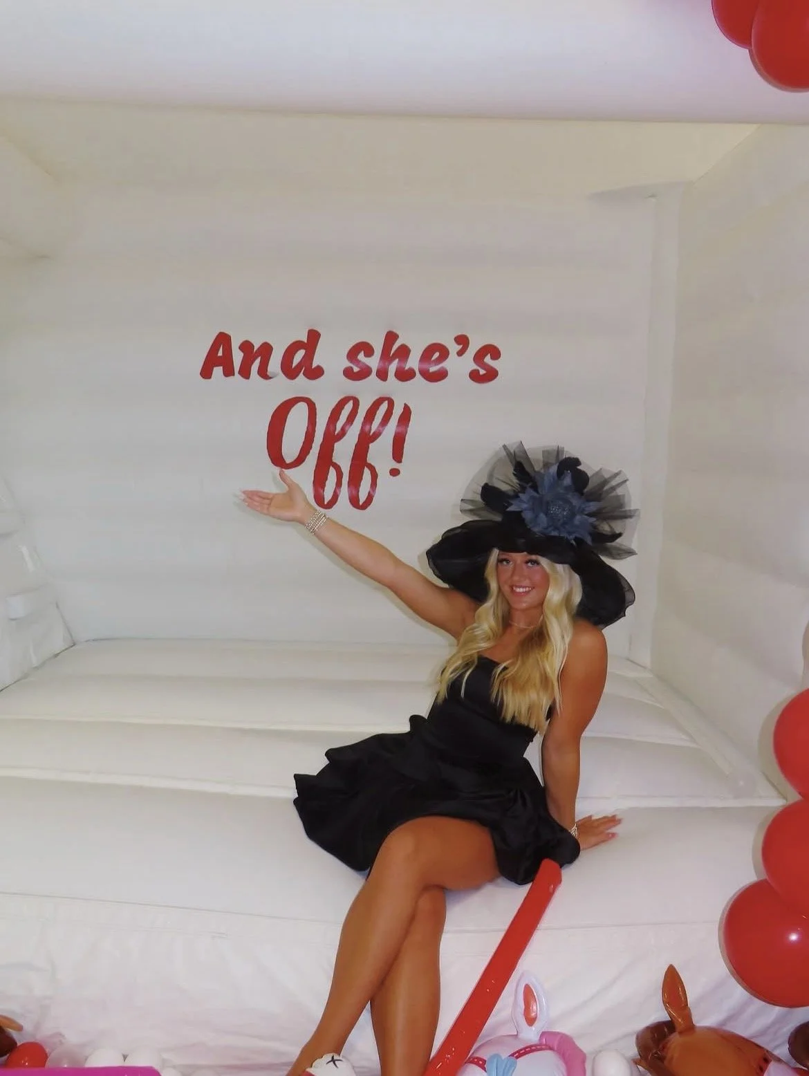 Buffie’s Kentucky Derby–Themed Graduation Party