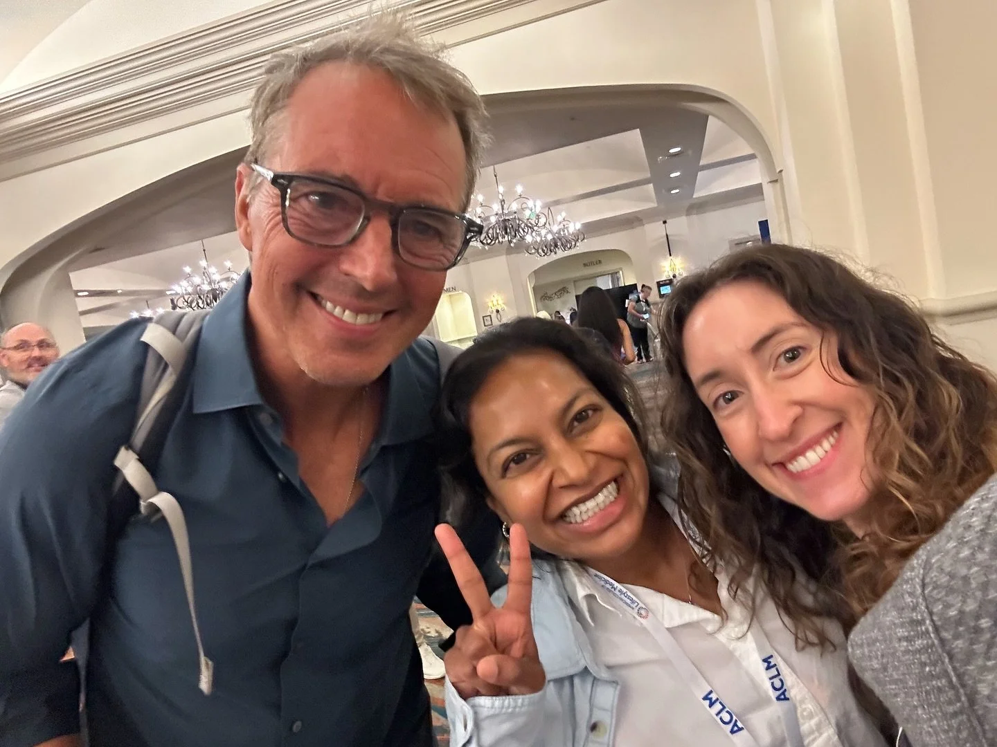 Day 2 at @aclifemed Lifestyle Medicine Conference! Last night we got to meet @danbuettner after his amazing keynote speech and he signed our books!!! #LM2024 #bluezones #longevity #lifestylemedicine #health #wellness #lifestyle #doctormom #preventati
