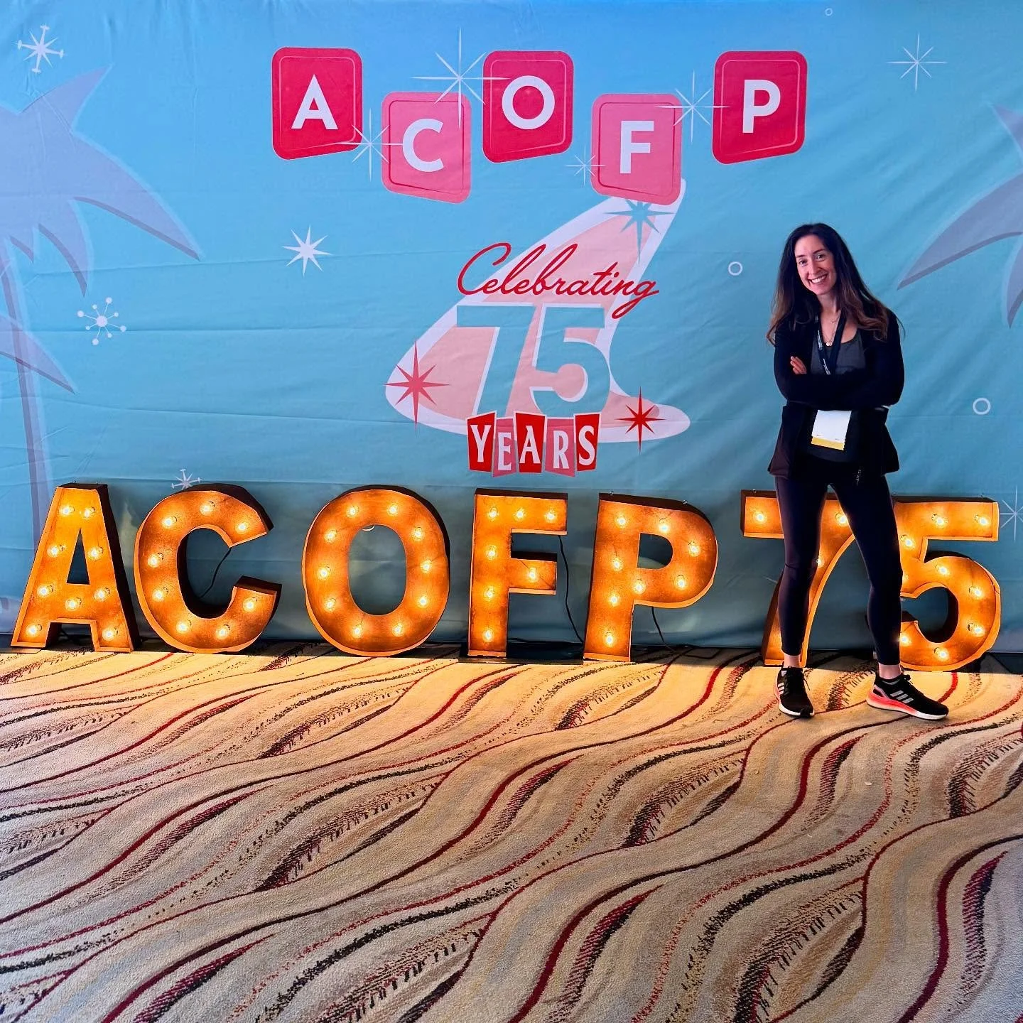 Grateful to have attended the ACOFP Annual Convention! Being surrounded by fellow Osetoepathic docs reminds me how proud I am to be a DO and why we do what we do. Leaving inspired, recharged, excited to grow my solo practice with the support of an in