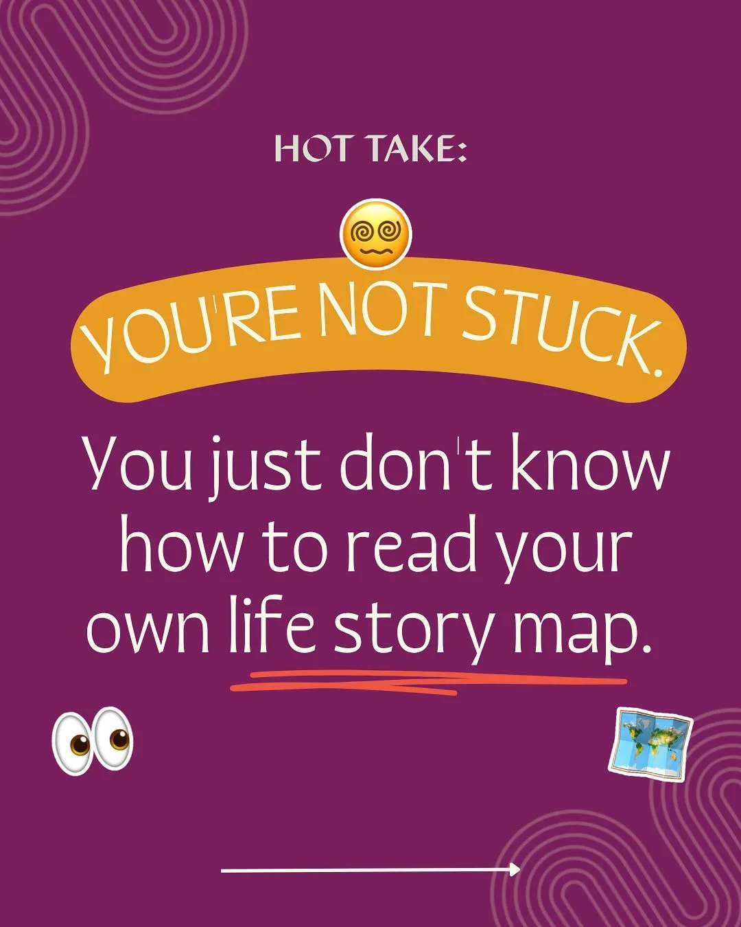 🔥Hot take: The reason you&rsquo;re stuck isn&rsquo;t because you lack direction.

It&rsquo;s because you&rsquo;ve never been taught to look at your life as a story you&rsquo;re actively writing. 📖✨

For almost 20 years, I&rsquo;ve helped people use