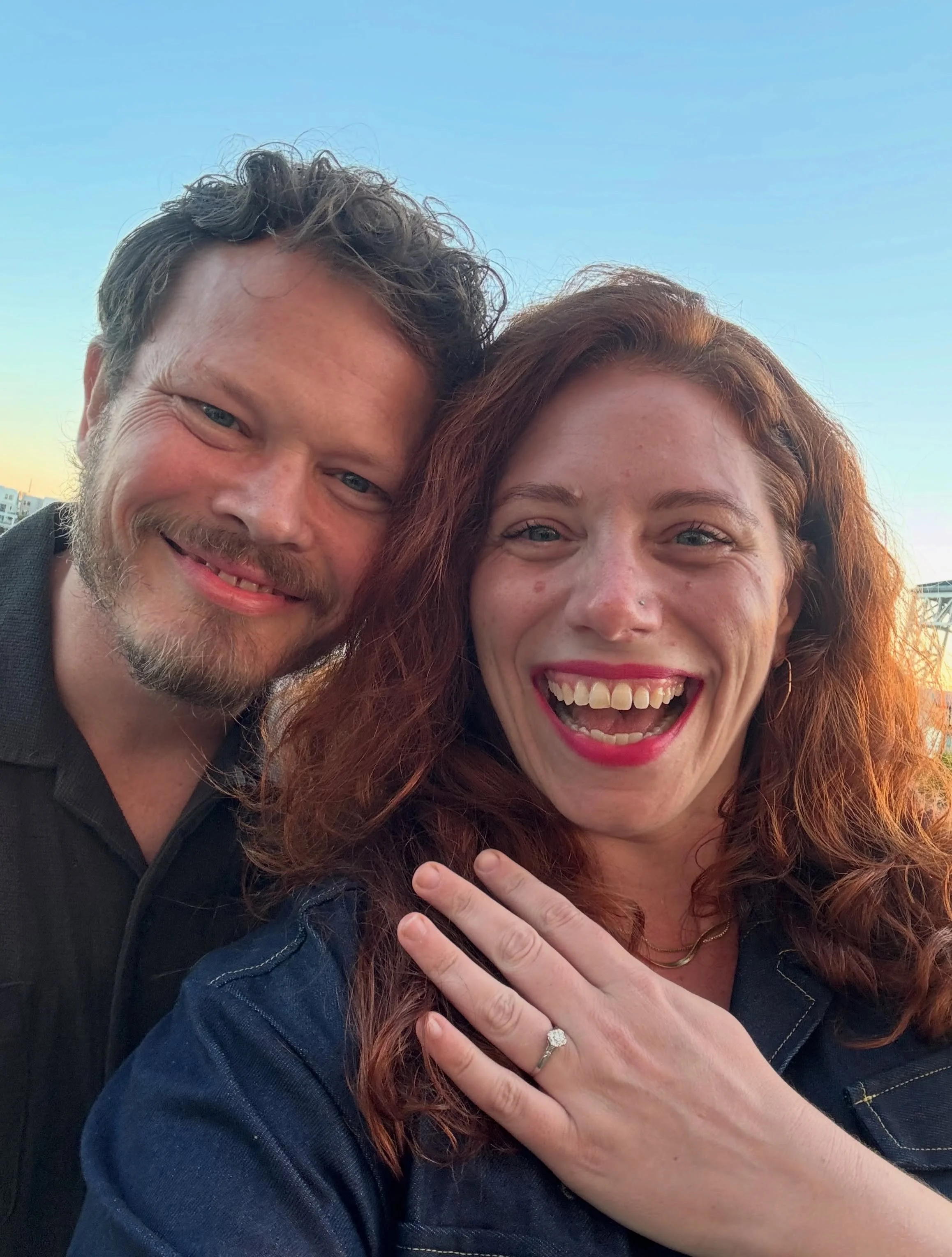 Obviously, I said YESSSS!!! 💙💍

&ndash;
On our second date, after joining me for an online discussion club all about trust (he didn&rsquo;t shy away from my love of deep talks), and then taking me out to some delicious ramen in Jack London Square (