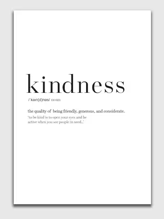 Kindness a concoction of virtue and curse