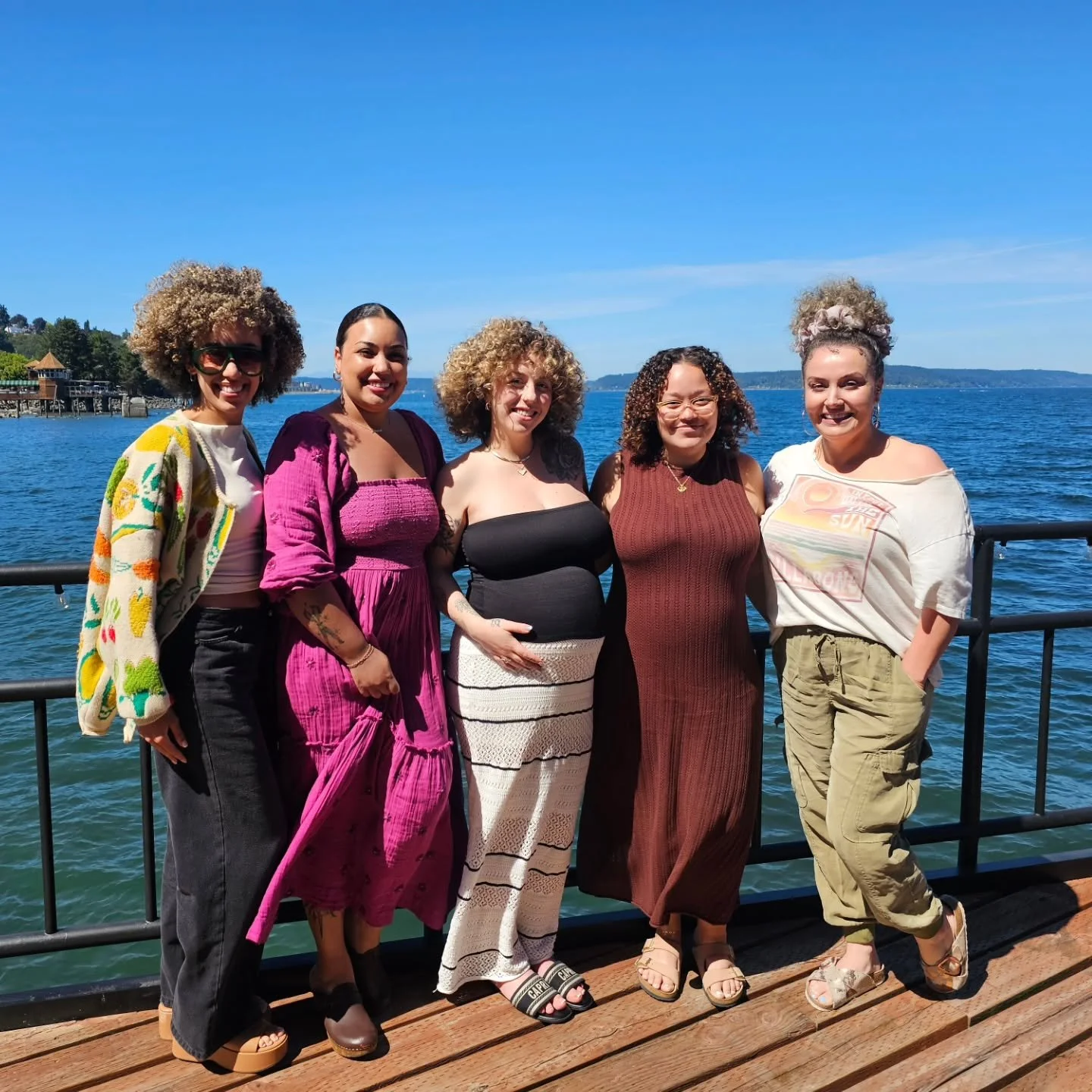 ✨ Baby love &amp; brunch vibes ✨ 

Today, we celebrated Alyssa &amp; Kaylee and their sweet baby boys on the way 🍼💙 
Surrounded by love, laughter, and the best salon family 💕