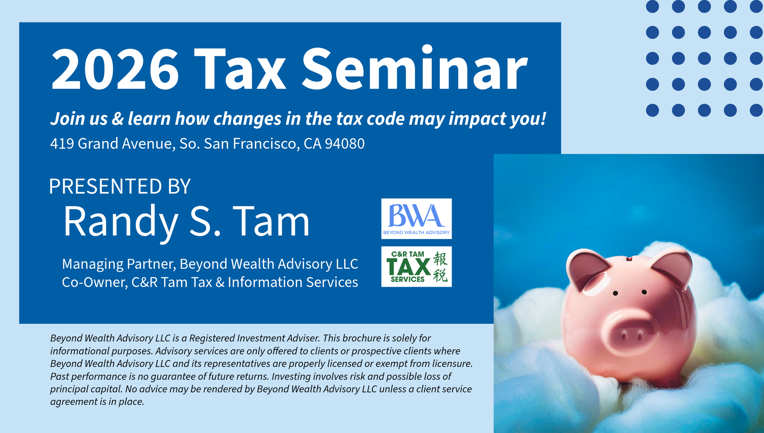 2026 Tax Seminar