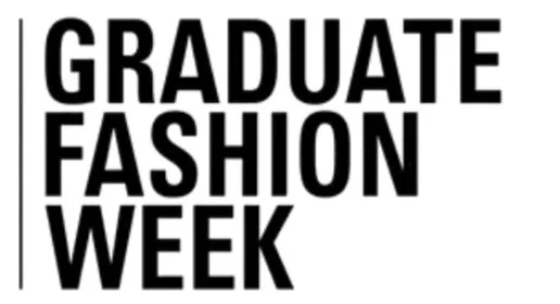 All-caps black text logo reading 'GRADUATE FASHION WEEK', with the first word aligned left beside a thin 
vertical line. Modern and minimalist style.