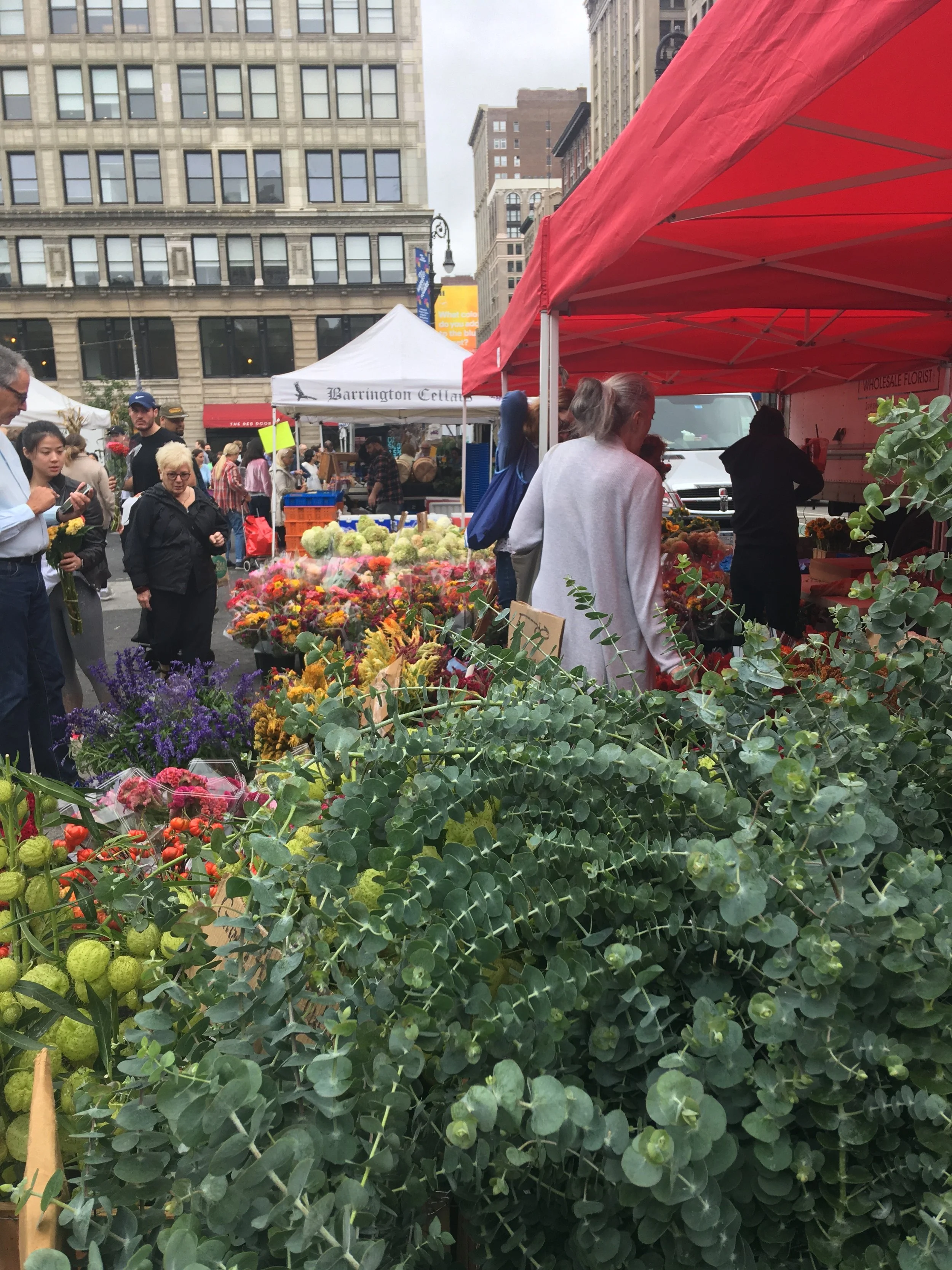 I'm for Farmers Markets and Free Markets