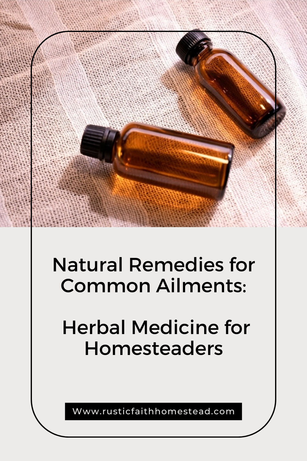 Natural Remedies for Common Ailments: Herbal Medicine for Homesteaders