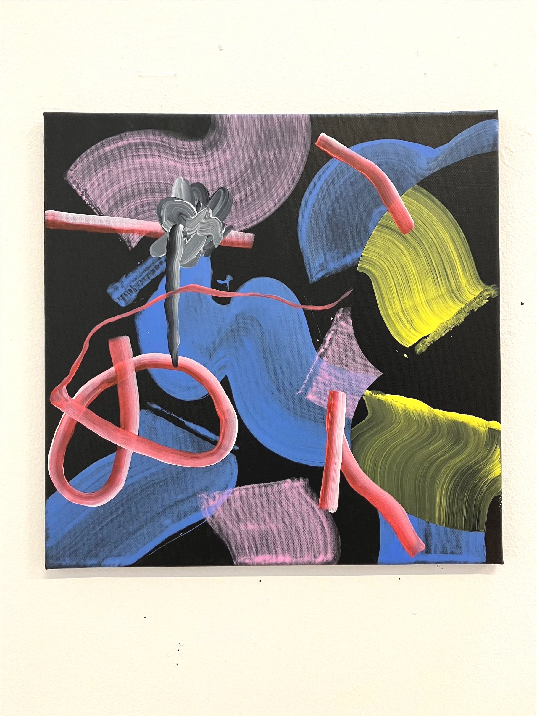 "Untitled" 2022, Acrylic on canvas, 500x500mm