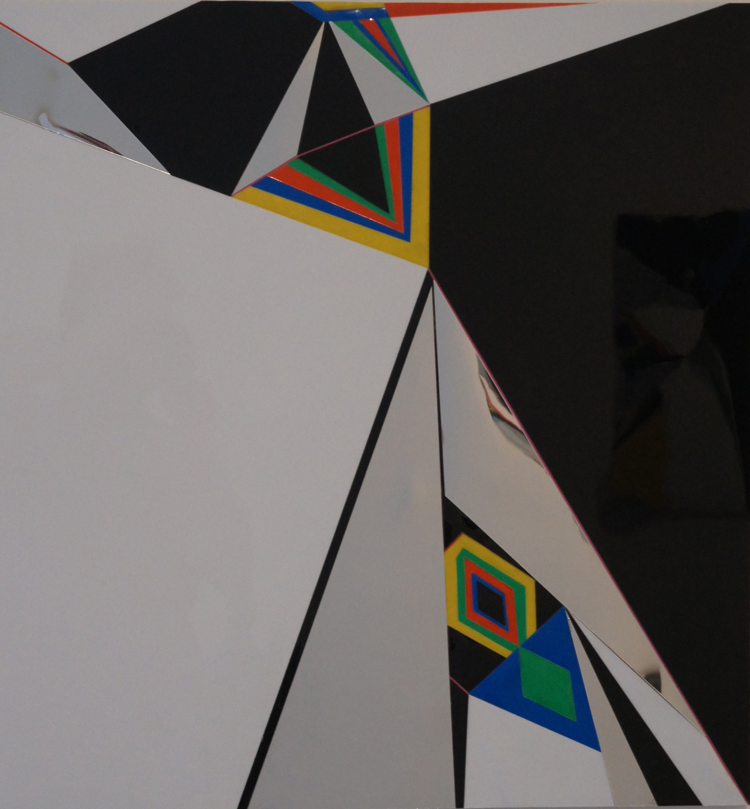 John Nicol, Hunner Pound Jumper 1, 2012, 61x58cm, Plastic on MDF.jpg