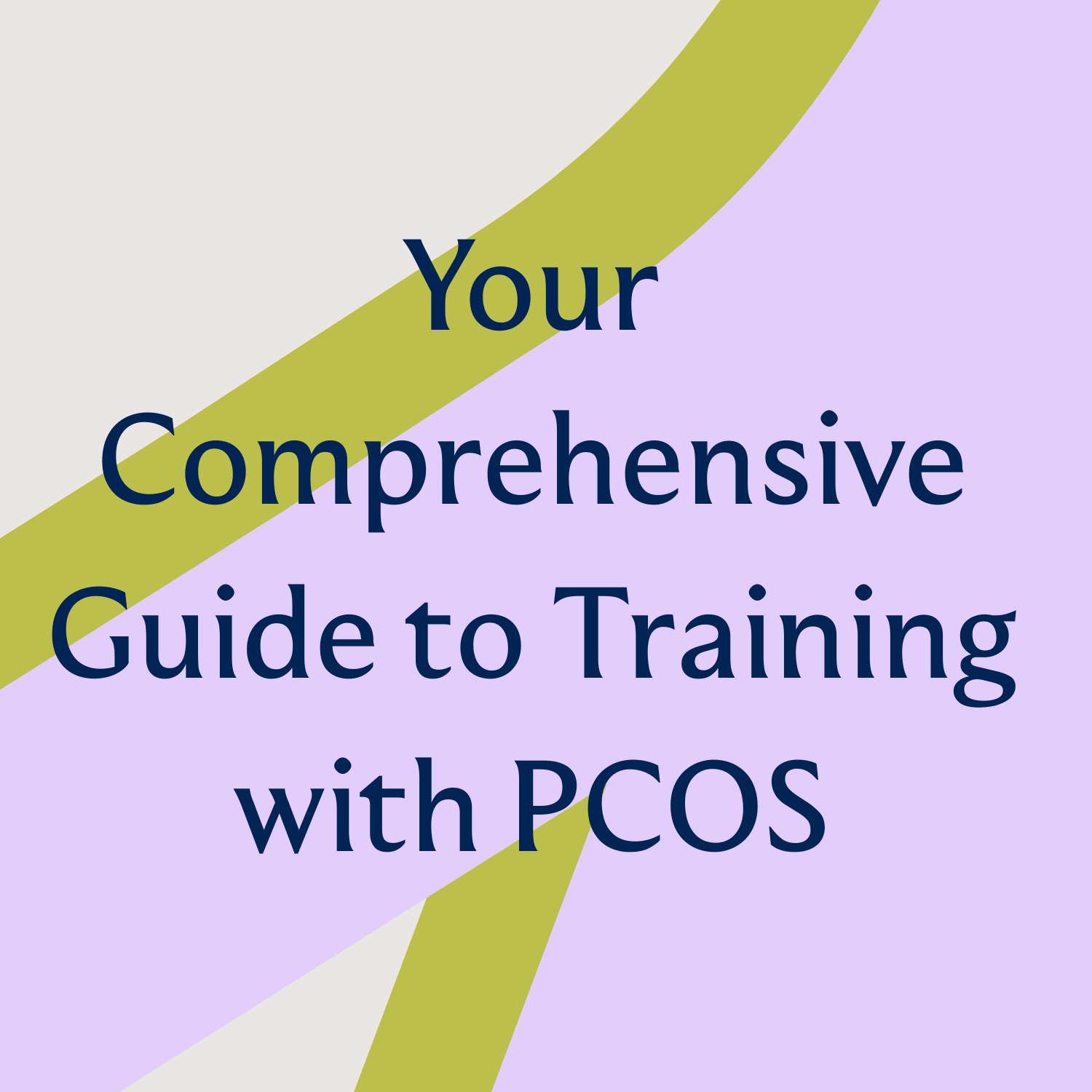Your Comprehensive guide to training with PCOS (Part 5)