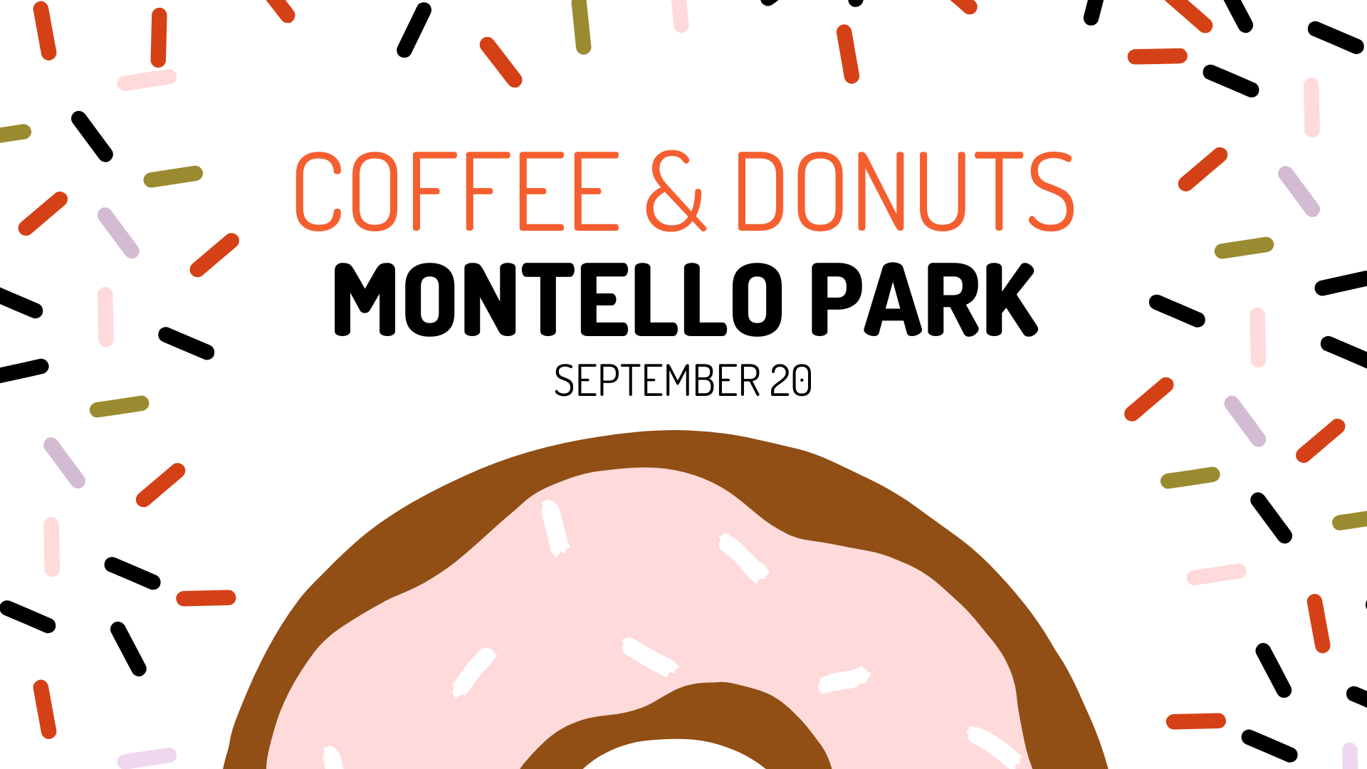 Coffee + Donuts in Montello Park