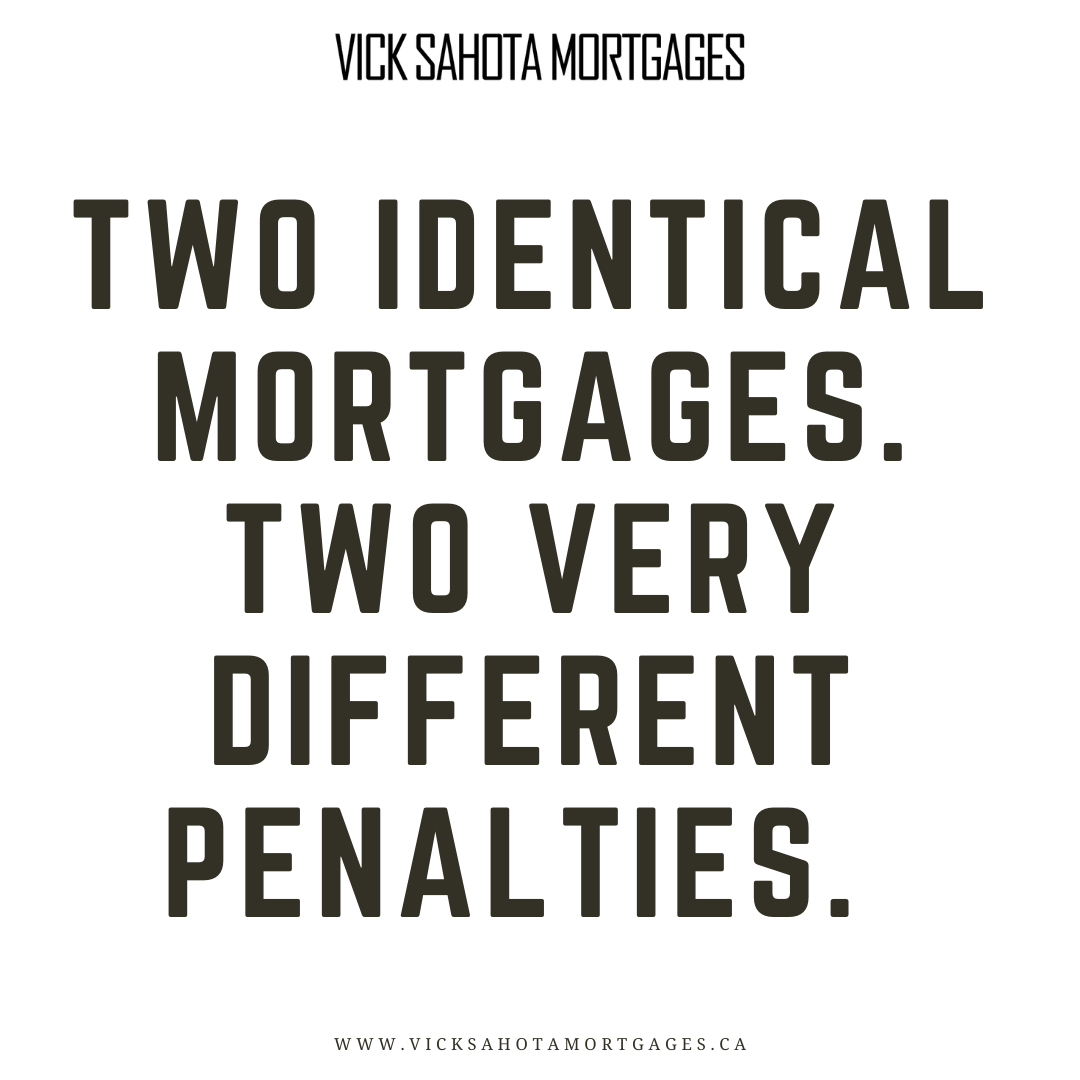 How the Mortgage Penalty Calculation Works, and Why the Same Mortgage Can Cost $9,500 or $28,000 to Break