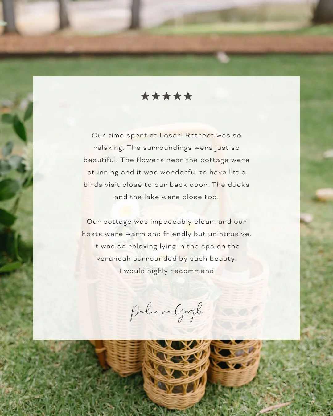 Nothing makes our day quite like reading your words.
Sharing a few recent reviews from our beautiful guests!

Swipe through, have a peek, and if you&rsquo;ve stayed with us recently, we&rsquo;d love to hear about your time here too.

✨ Book direct fo