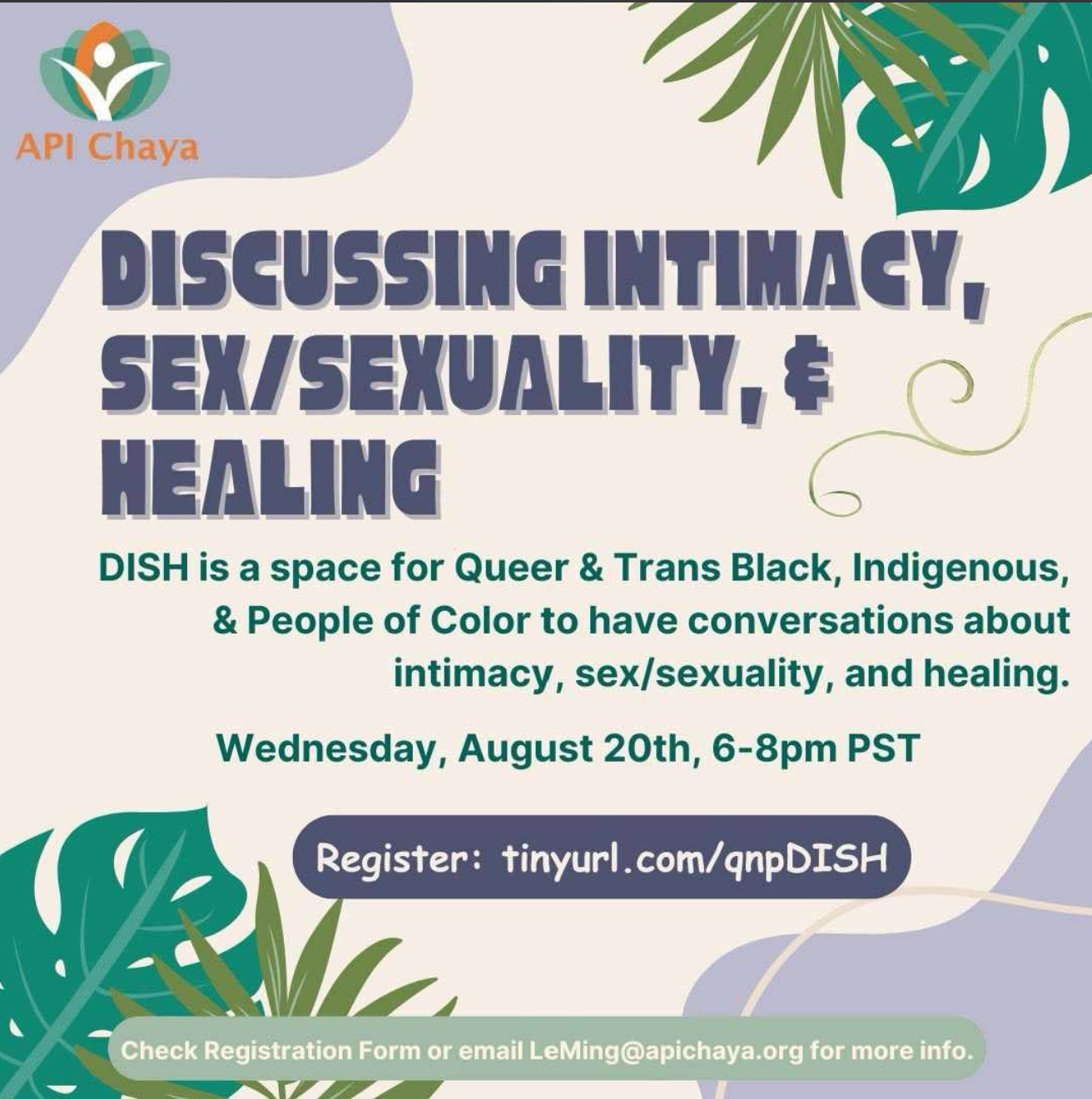 DISH: Discussing Intimacy, Sex, and Healing