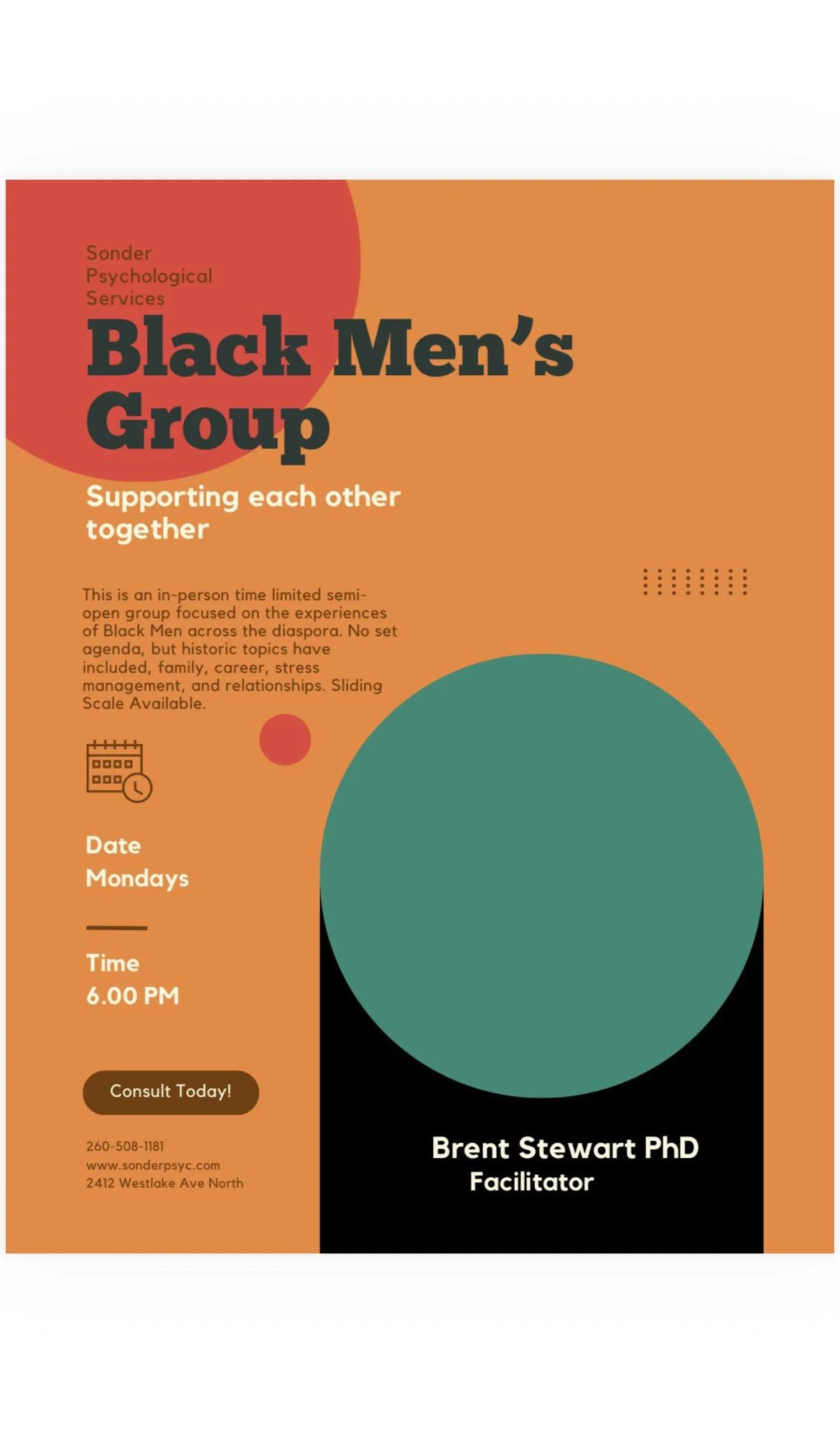 Black Men's Group Spring 2026