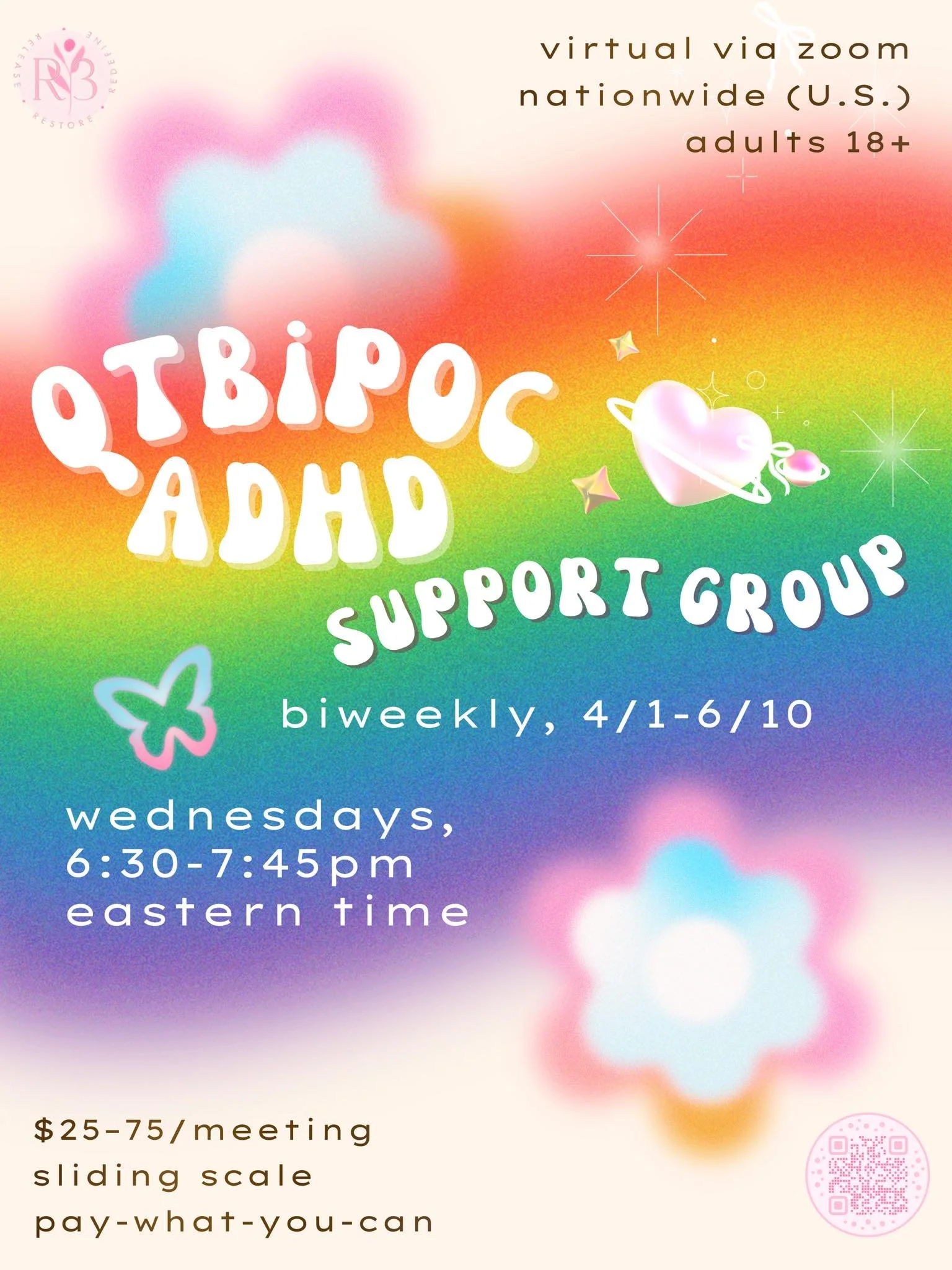 QTBIPOC ADHD Support Group