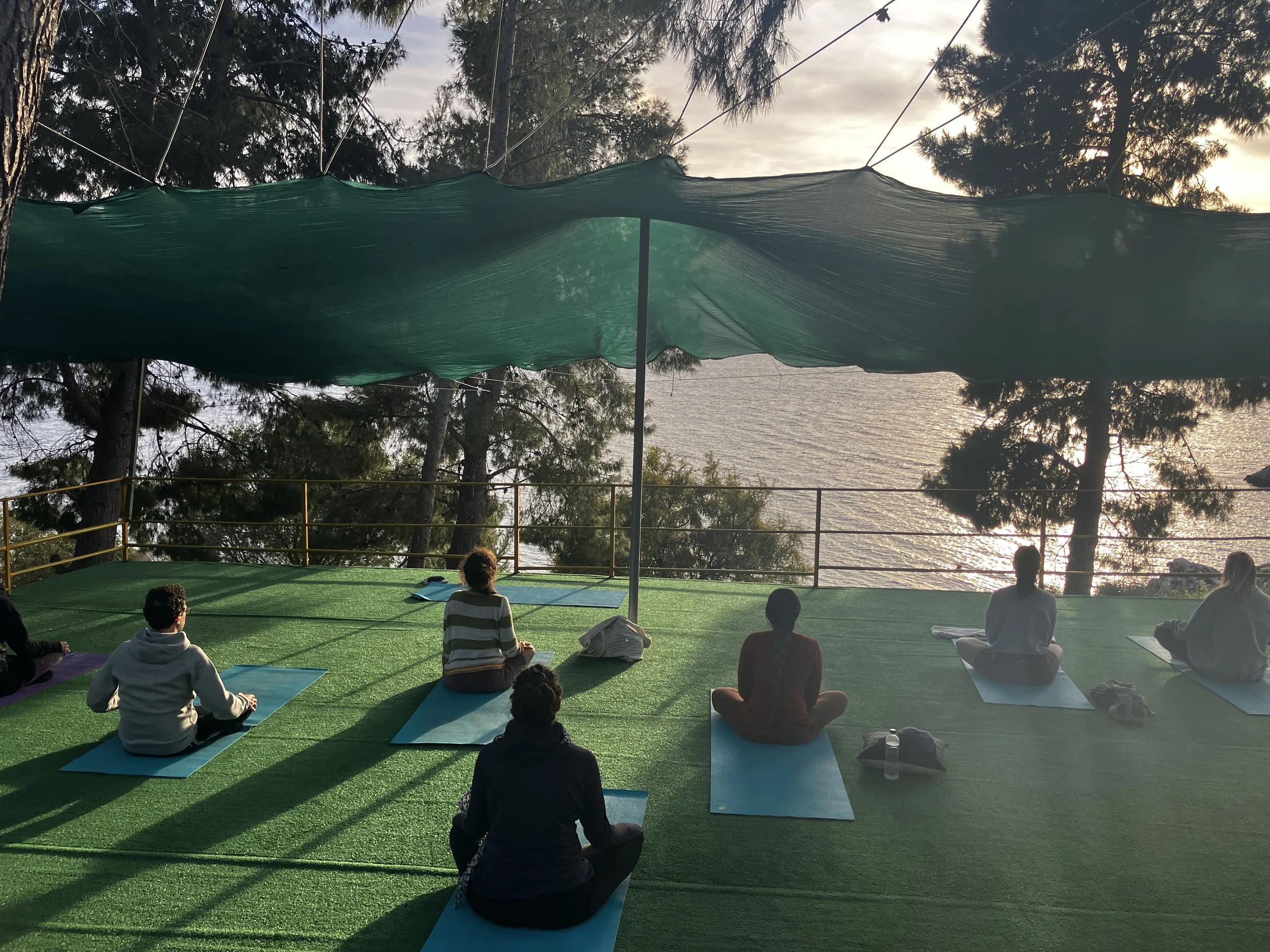 Retiro de yoga na Grécia