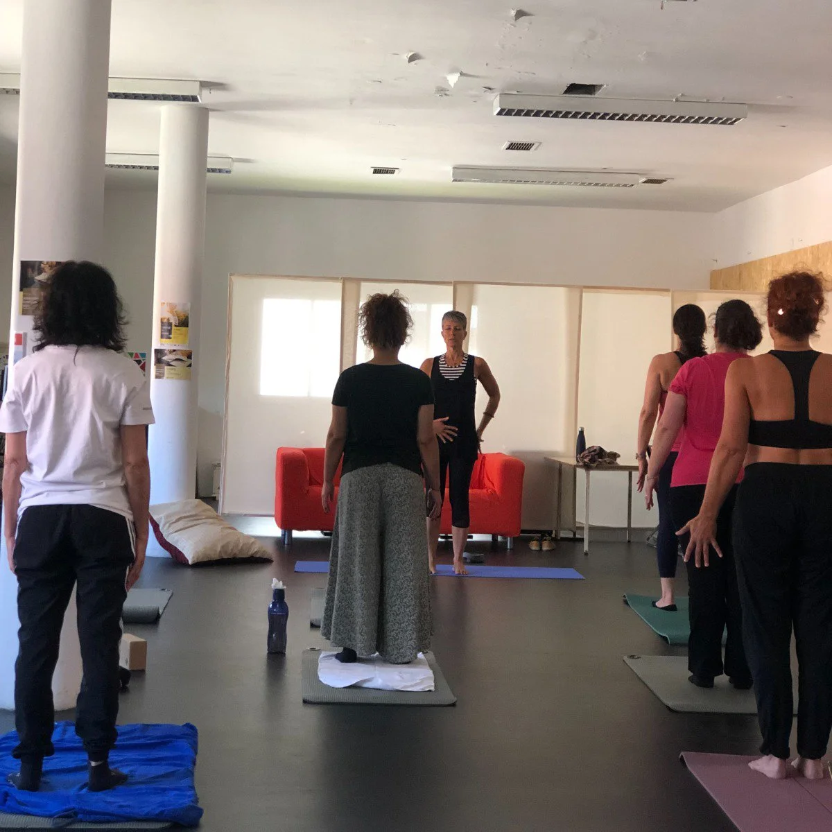 Yoga no bairro do Cerco