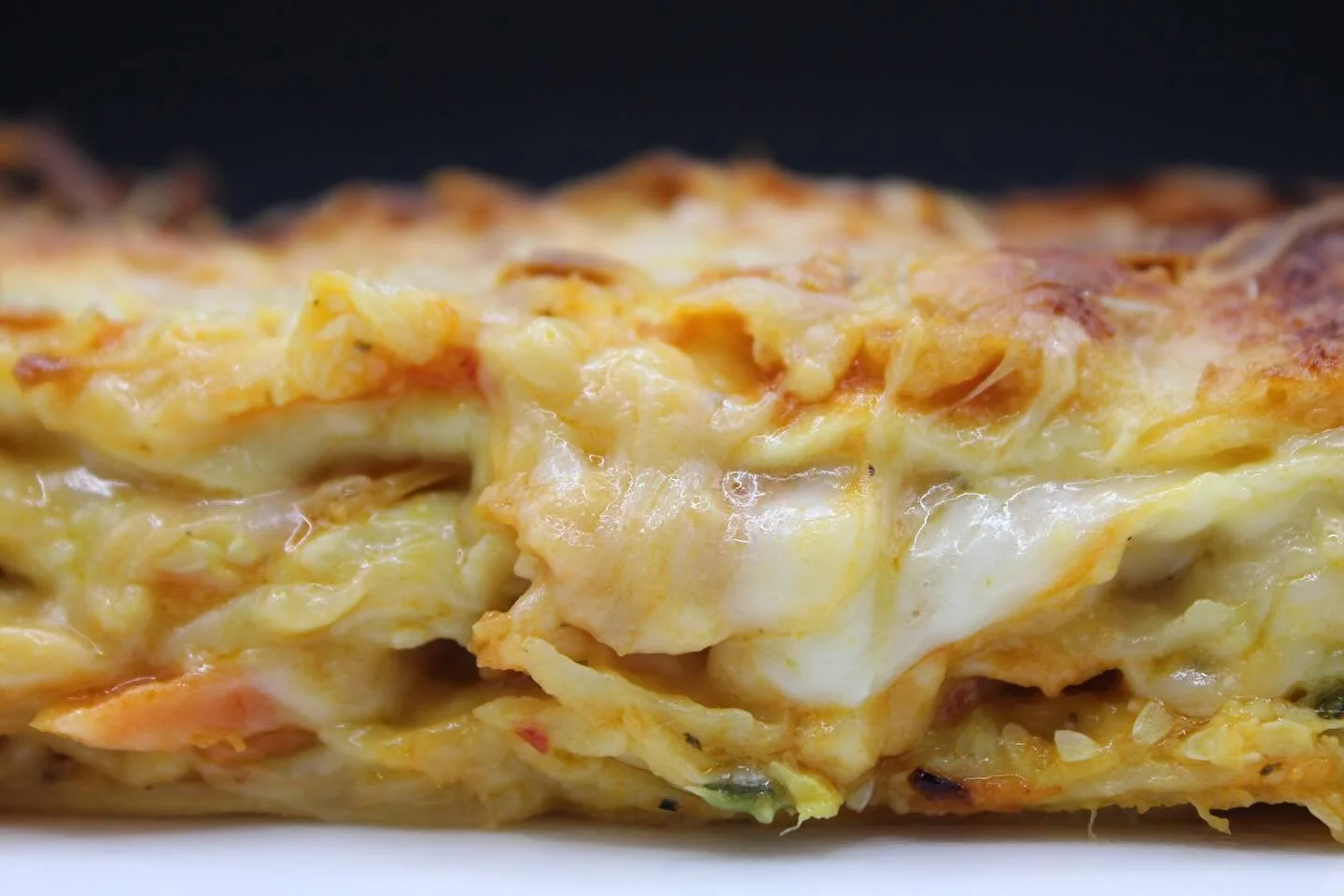 Our vegetable lasagna stacks flavor between layers of our fresh pasta sheets filled with fresh vegetables, cheese, and house made sauce. 

📞Give us a call to chat about our wholesale lasagna options!