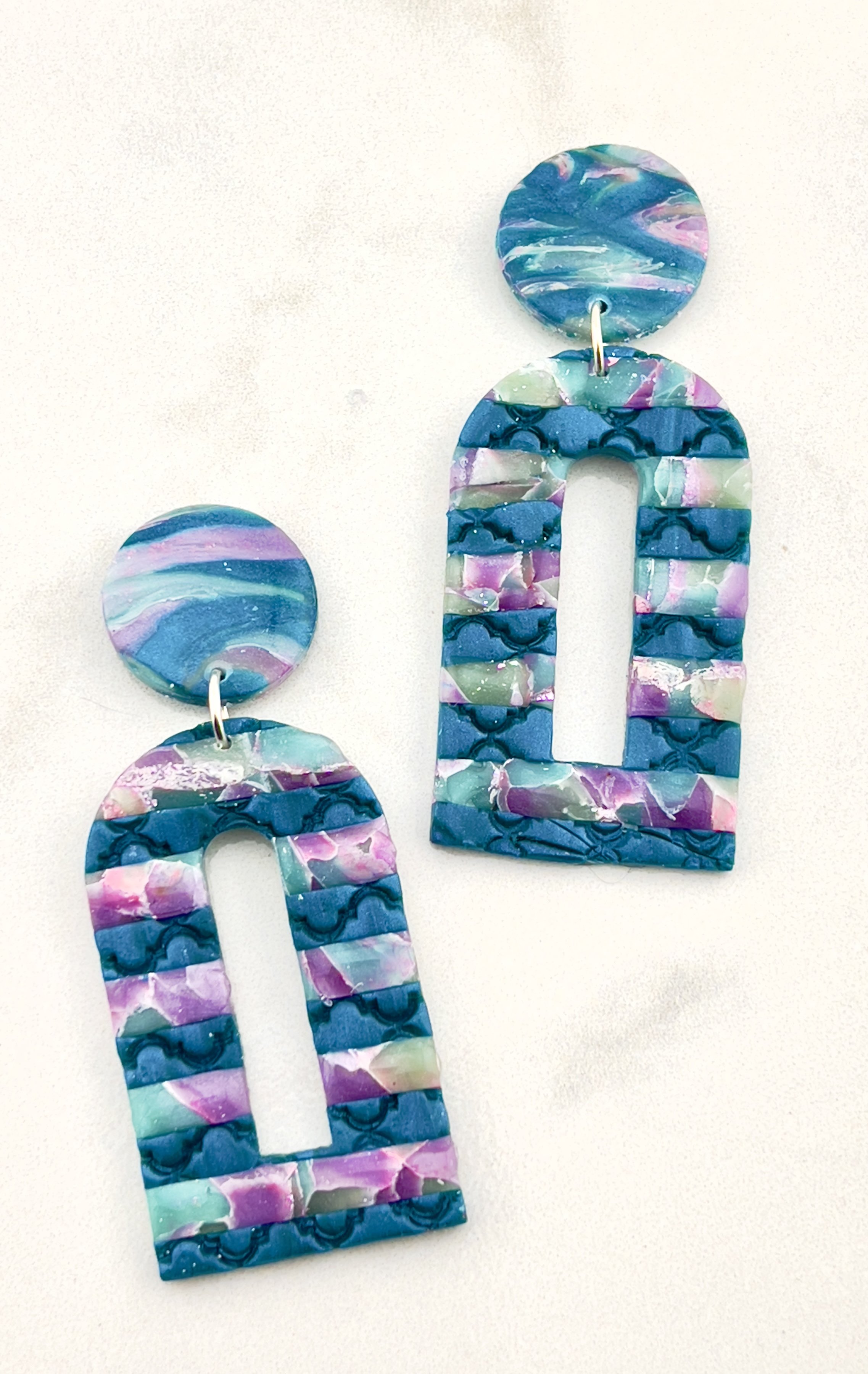Multicolored marble arches