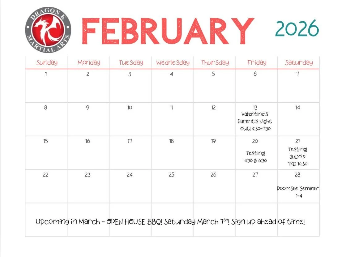 ✨ UPDATED February Calendar is here! ✨

Thank you to all our Dragon K families and friends who came out to our Valentine&rsquo;s Parents&rsquo; Night Out &mdash; it was a HUGE success and such a fun night for our community! 💖

We&rsquo;ve still got 