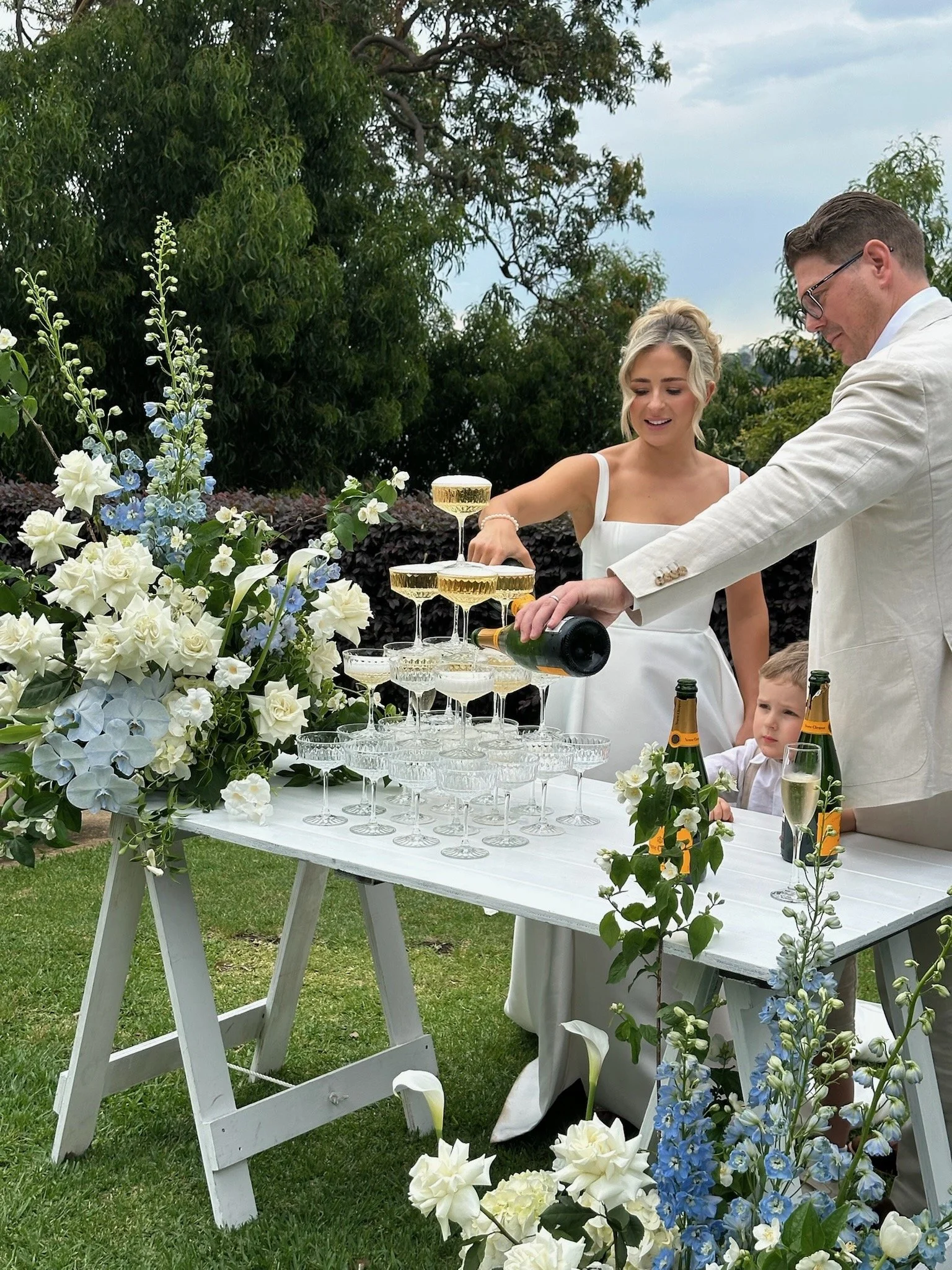 Irish Trestle Table (White)