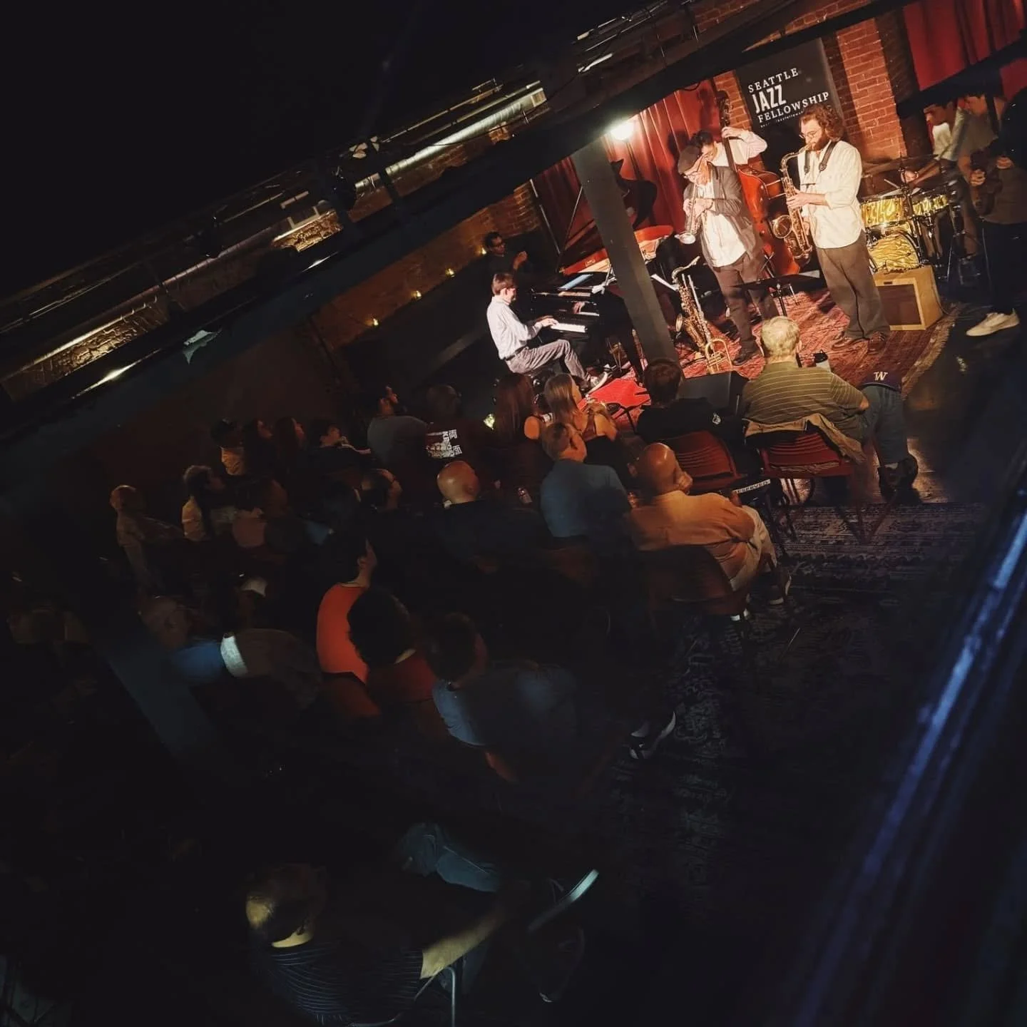 Some photos / videos from last Saturday at the Seattle Jazz Fellowship. Thank you to everyone who came to the celebration, friends/family for all your support, Tom for the opportunity and all that you do, and to the exceptional @xavierlecouturier, @j