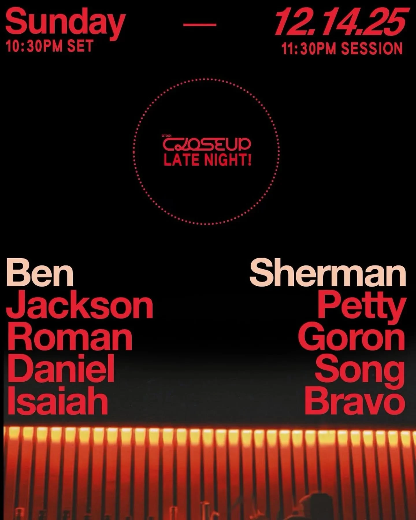 Can't wait to play in @benlovesallpeople 's band at CloseUp this Sunday with some amazing friends, late set at 10:30pm- ticket link in bio, come out!!