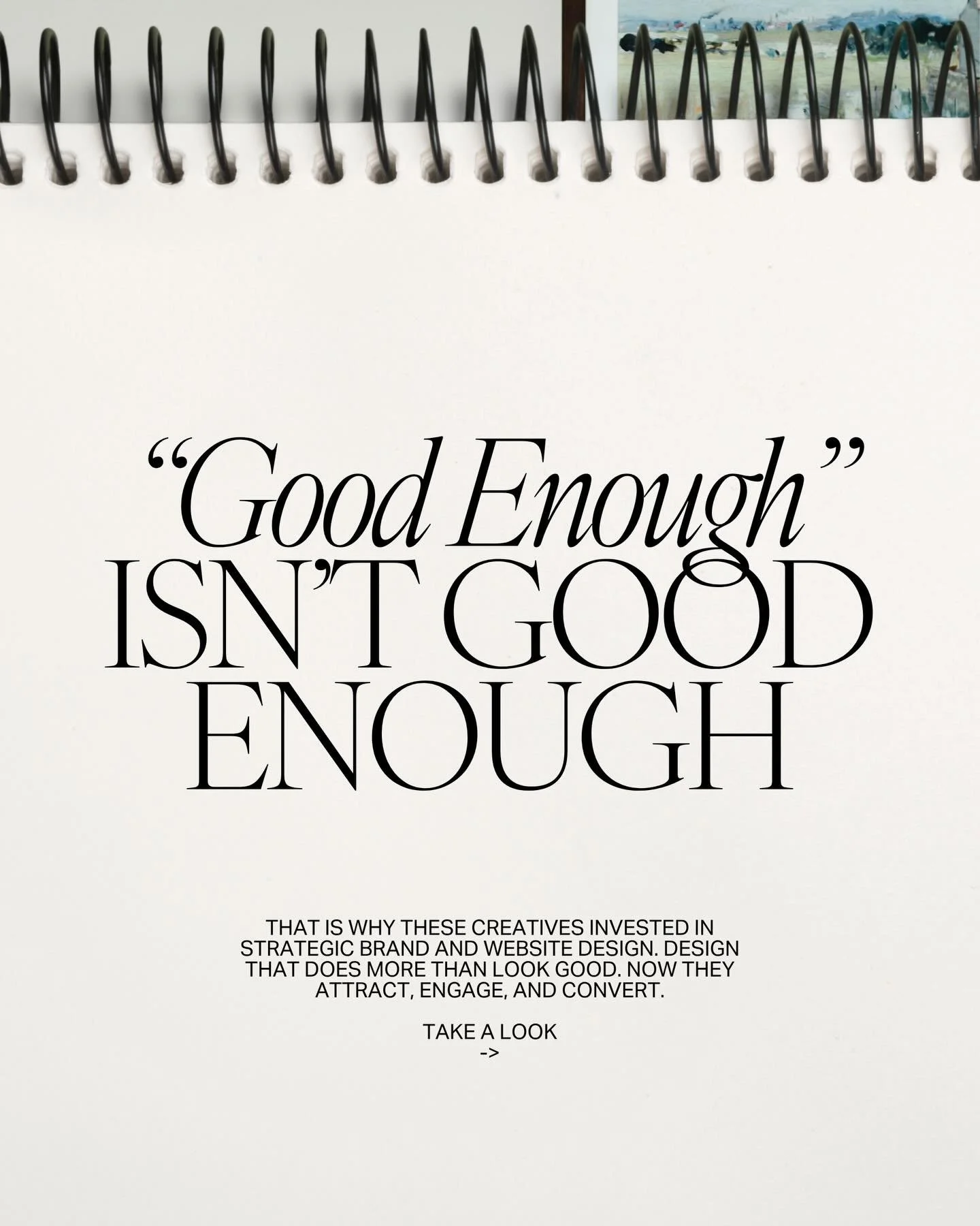 &ldquo;Good Enough&rdquo; isn&rsquo;t good enough, and these brands knew that.

That is why they invested in strategic visuals that do more than look good. They attract, engage, and convert.

Because a strong brand is not just about aesthetics. It is