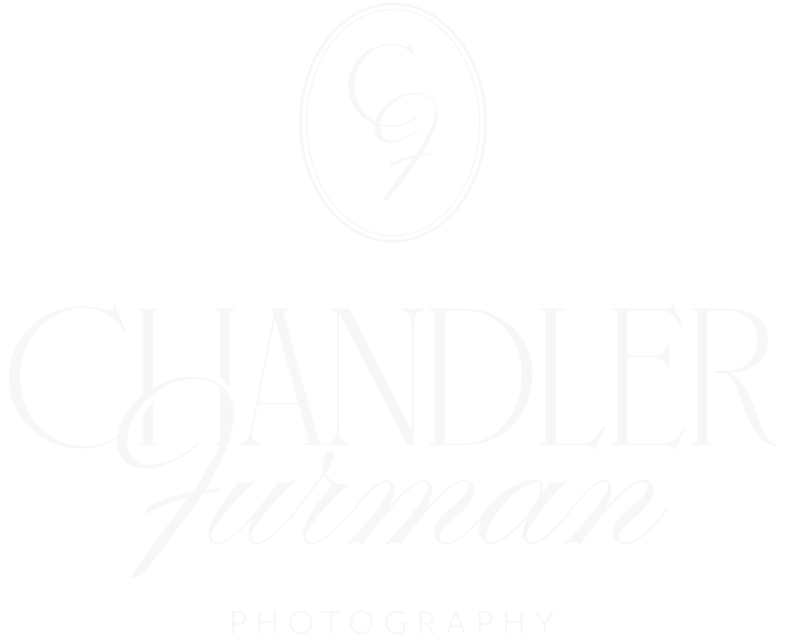 A black background with white chalk-like text that says "Glamour," "Photography," and another word partially visible at the bottom, with a stylized logo above the text featuring an oval shape with a "G" inside.