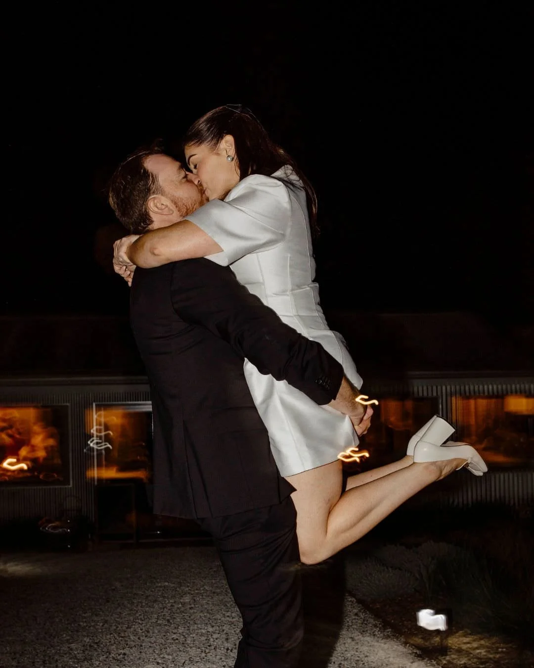 Briony &amp; Lachlan&rsquo;s day at Rowlee Dining was pure modern magic &mdash; clean lines, crisp black and white styling, and a whole lot of love. Perfect weather, tambourines in hand, and a dance floor that stayed full all night.

A stunning gown 