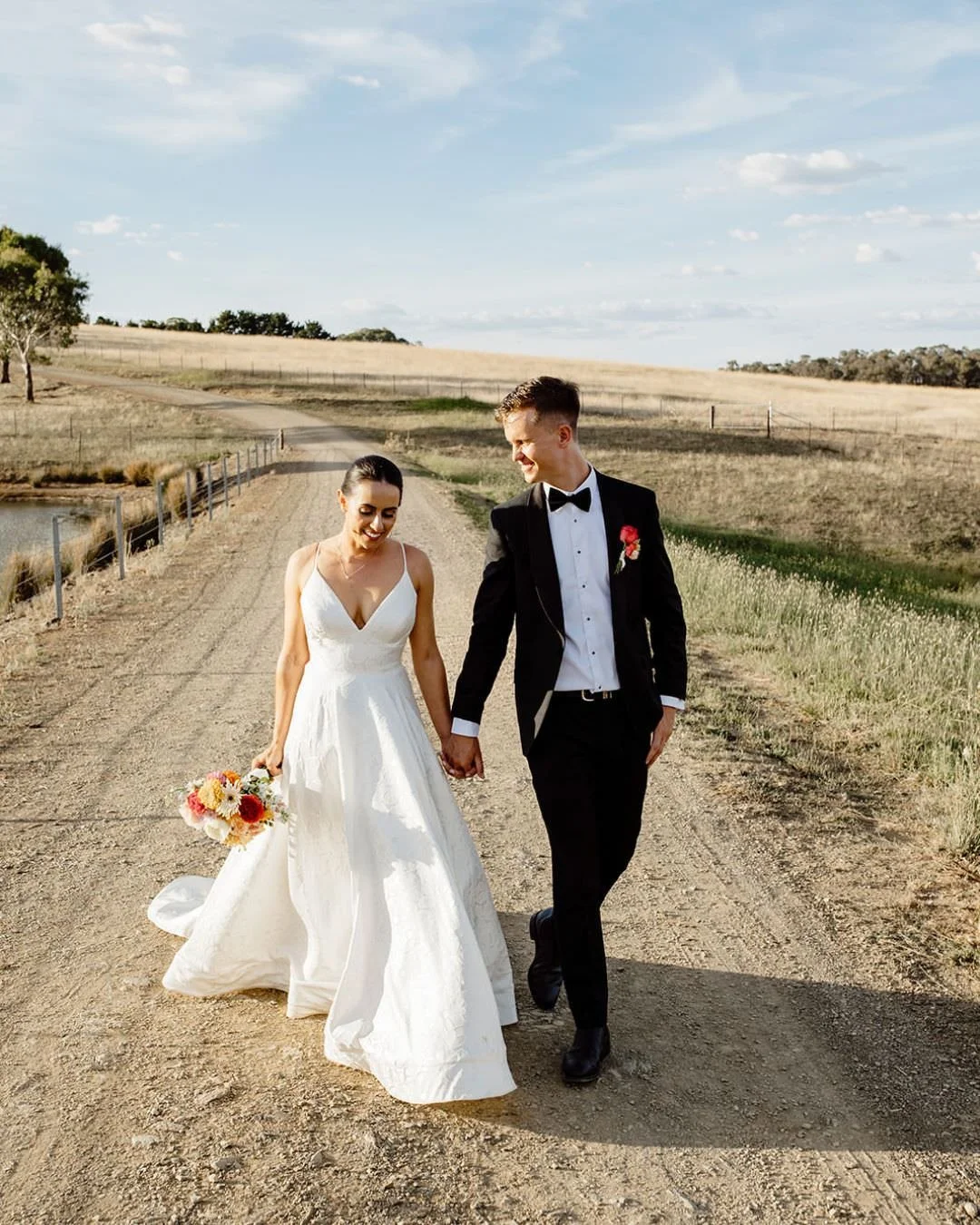 Nicola and Harry&rsquo;s wedding at a stunning private property near Ross Hill Wines Vineyard was nothing short of epic. From the massive bridal party to the vibrant pops of colour, endless laughter, and non-stop fun &ndash; it was the perfect celebr
