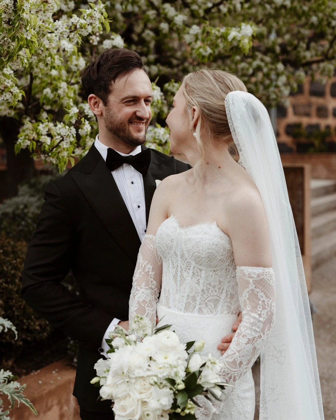 Tucked into the grotto-like cellar door at @philipshawwines, Christina &amp; Steve&rsquo;s elopement felt like a private escape to Italy.

Just the two of them and their closest family, with florals by @bespokecountryweddings, a heartfelt ceremony by