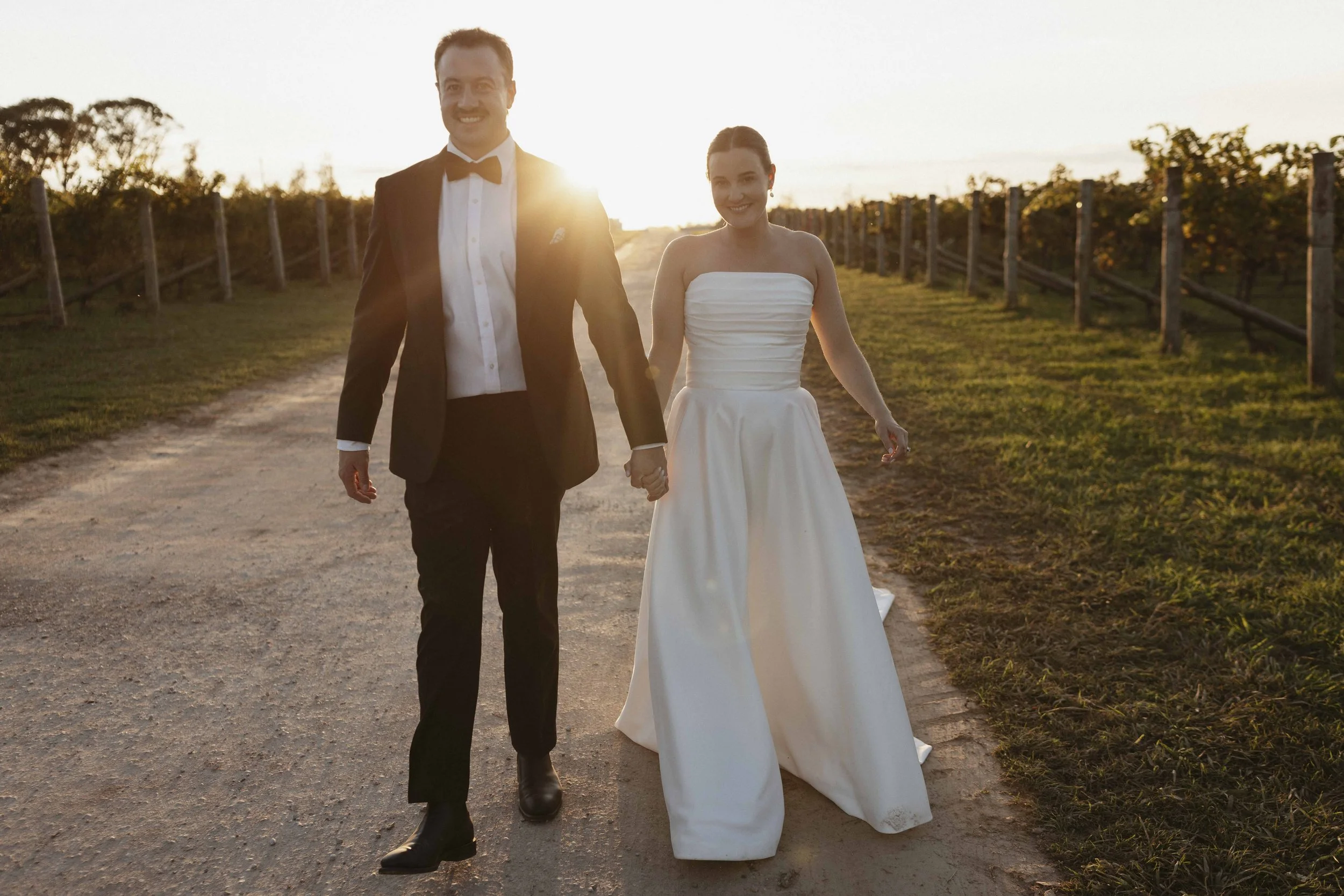 Rowl;ee Wiones Wedding Golden Hour