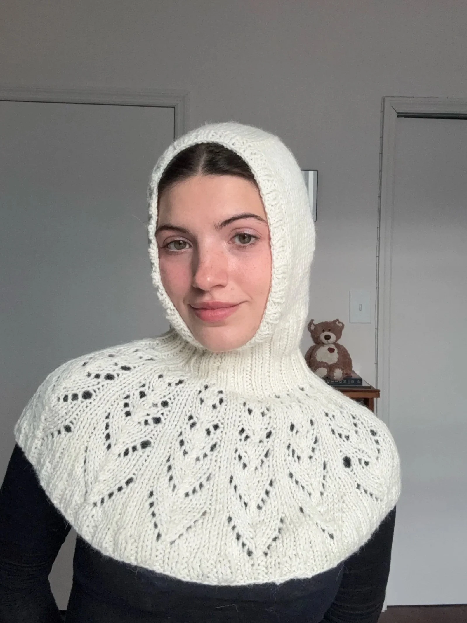 Natural Lace Balaclava